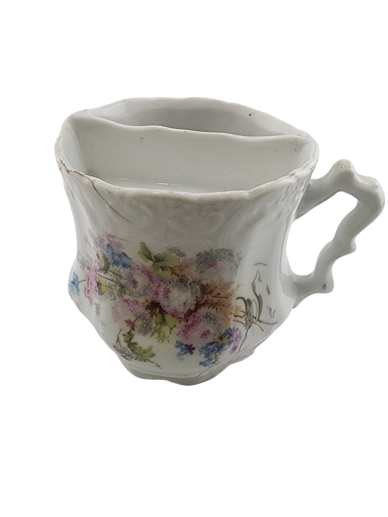BEAUTIFUL ANTIQUE PORCELAIN MUSTACHE CUP (1 of 5)