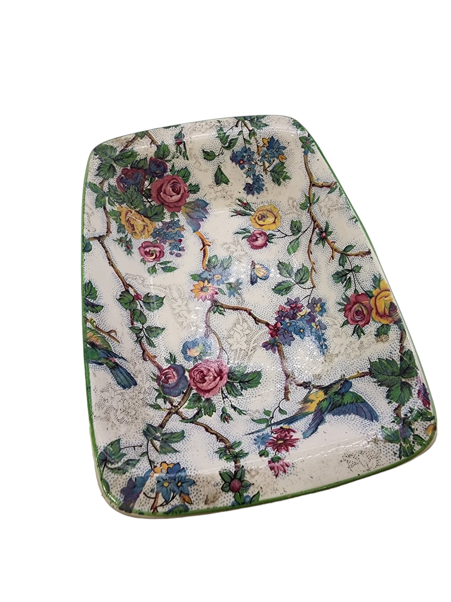 VINTAGE MIDWINTER ENGLAND CHINTZ CHINA DISH (1 of 4)