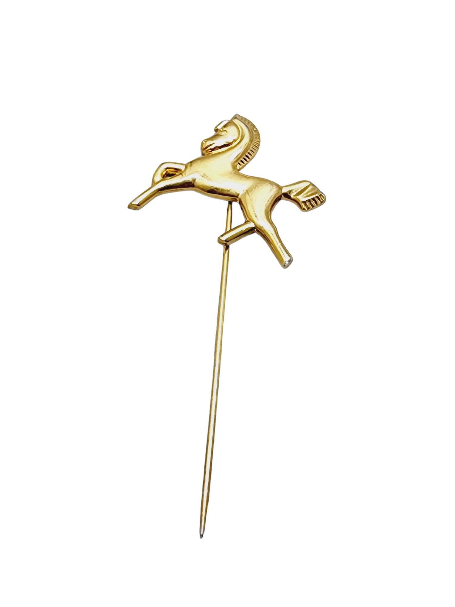 Vintage Signed Coro Horse Stick Pin (1 of 4)