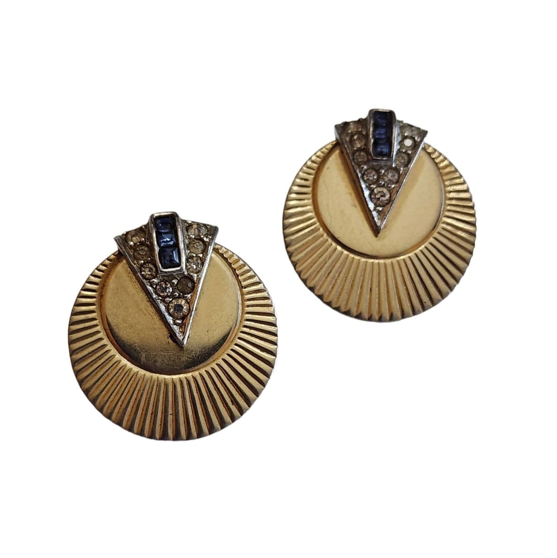 Vintage Signed Boucher Clip Earrings (1 of 5)