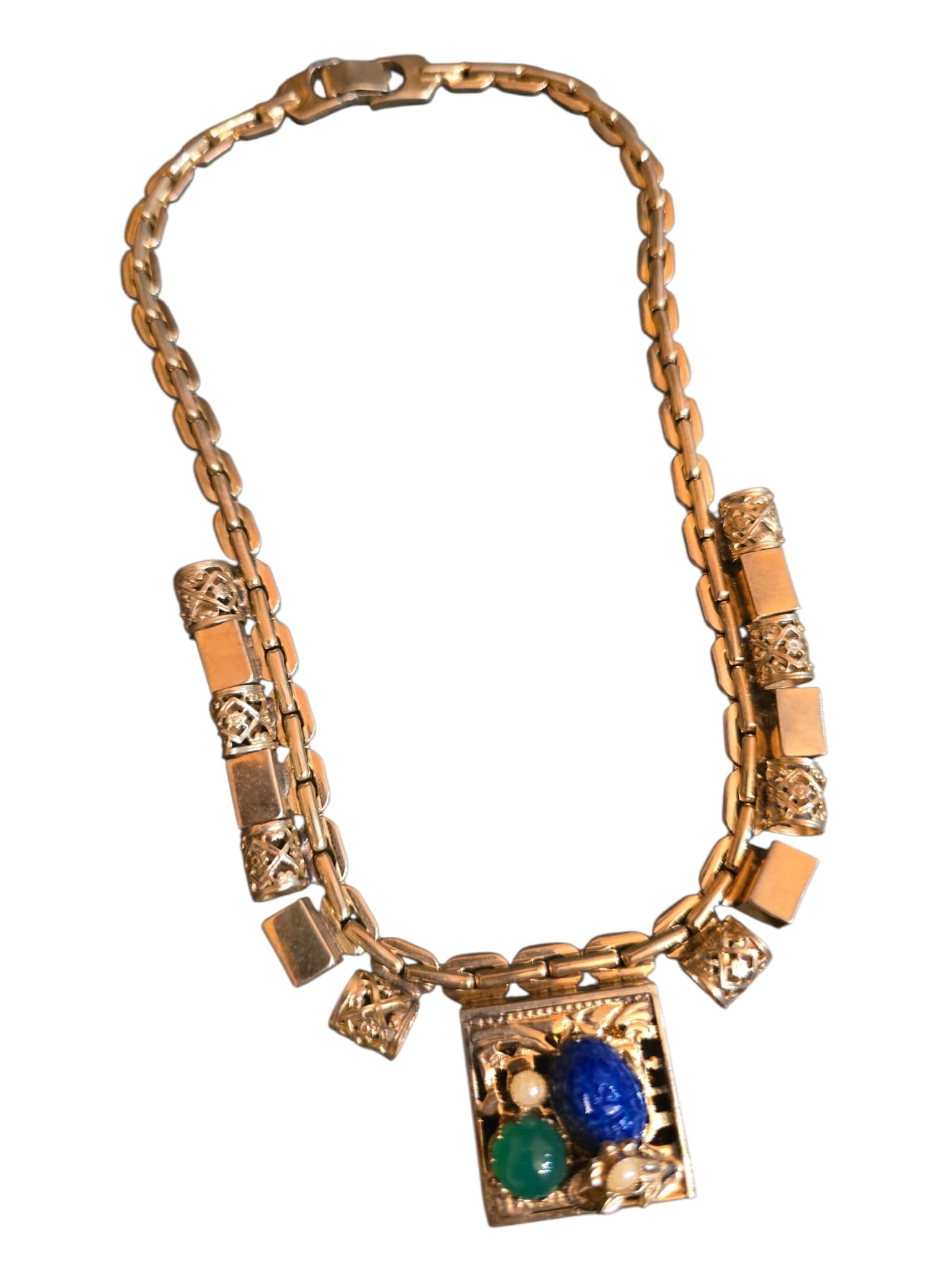 Vintage Signed Kafen Necklace 10232 (1 of 7)