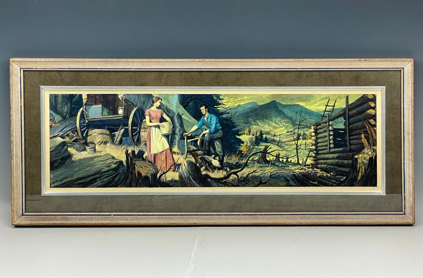 Ken Riley Saturday Evening Post Gouache Painting (1 of 8)