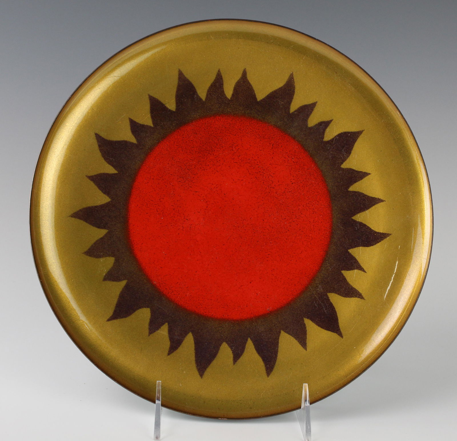 Miguel Pineda Los Castillo Enamel on Copper Plate (1 of 6)