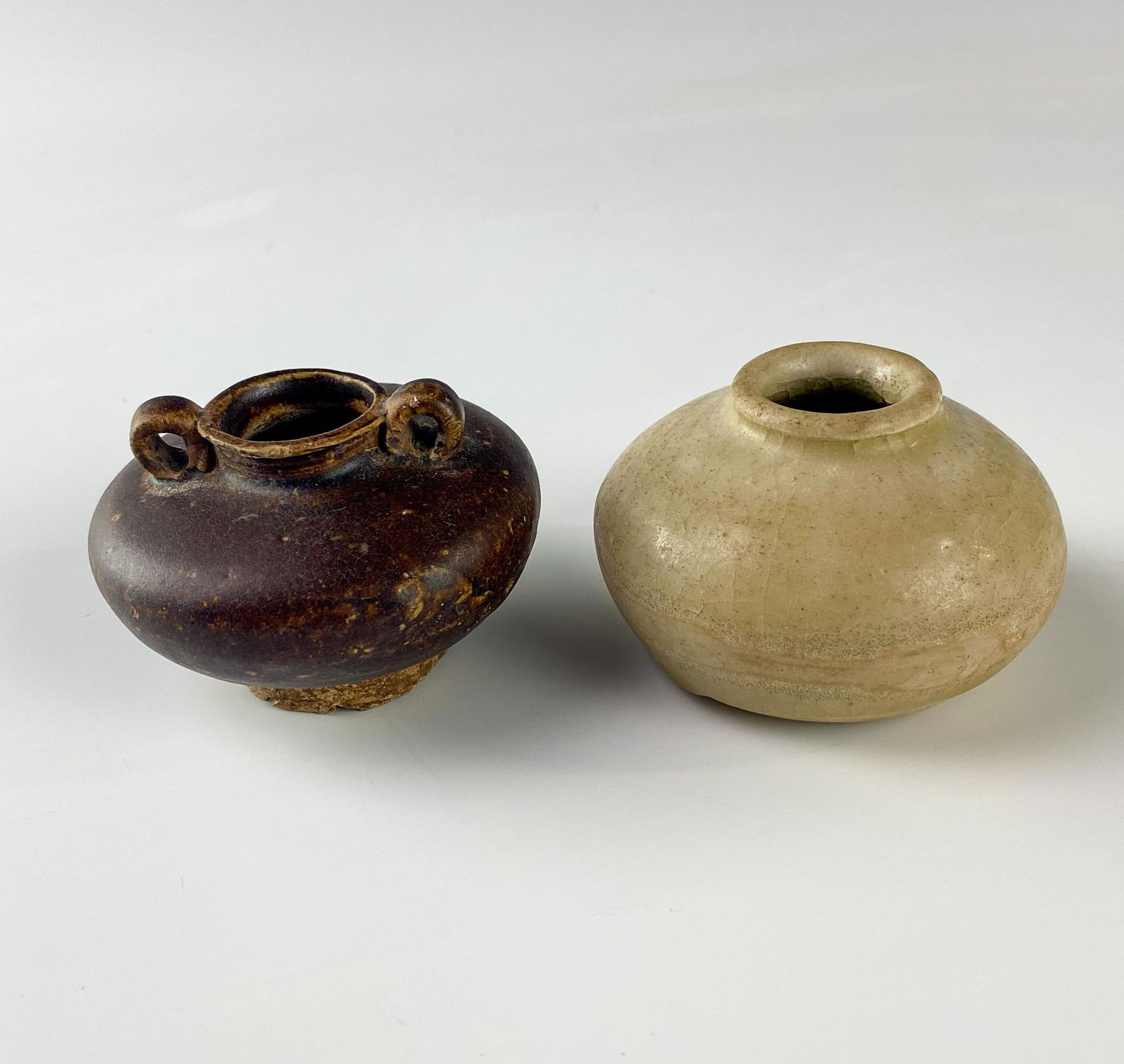 Studio Art Pottery Primitive Style Mini Vase Pots (1 of 5)