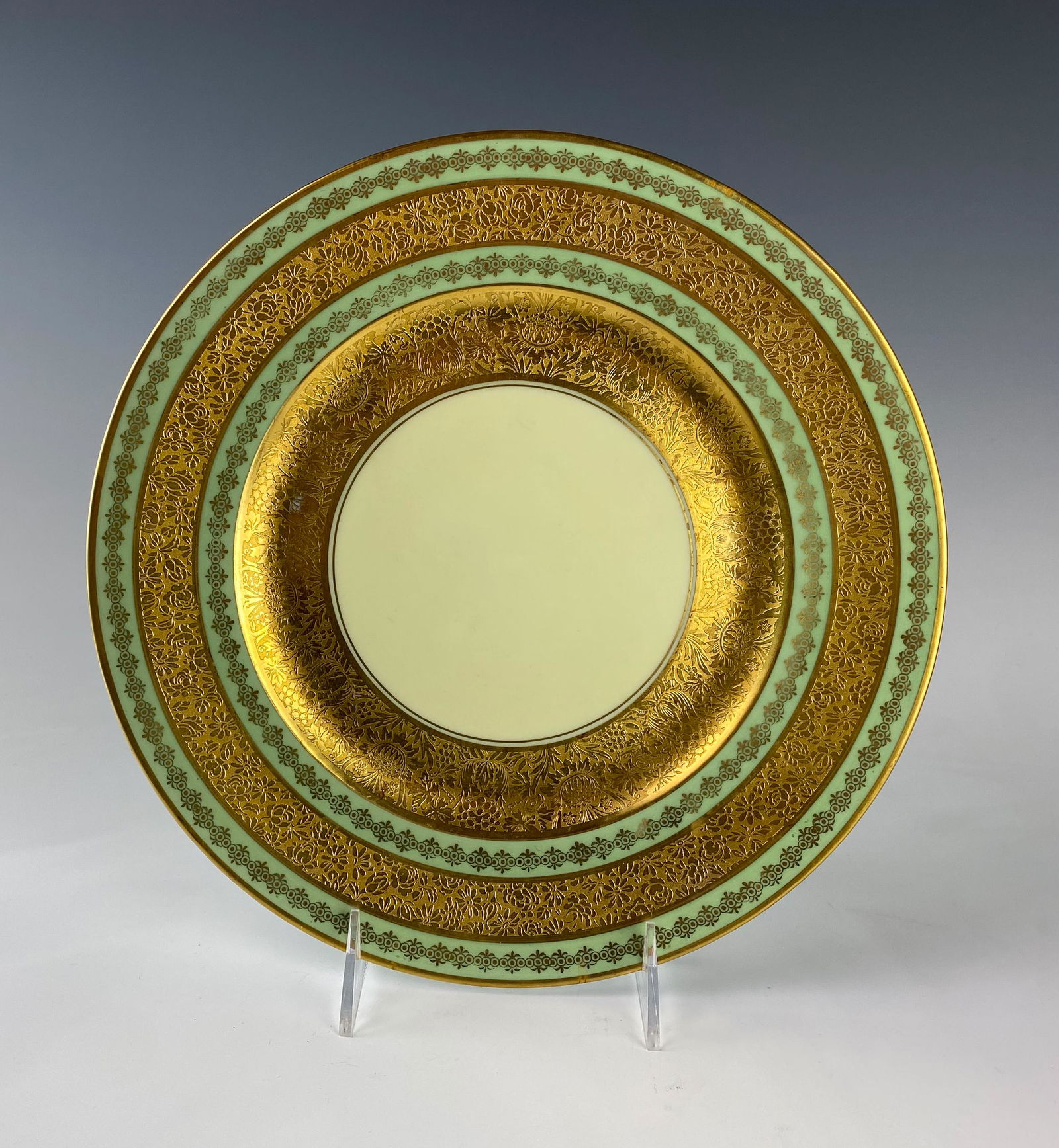 Hutschenreuther German Gold Porcelain Dinner Plate (1 of 5)