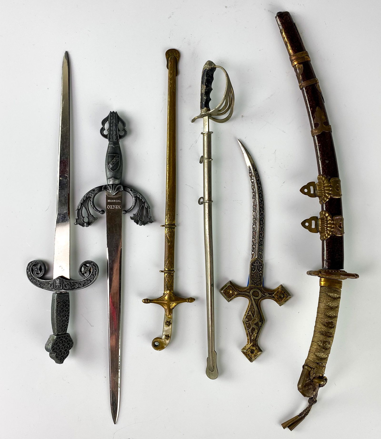 Toledo Spain Sword Desk Mail Letter Openers GROUP (1 of 10)