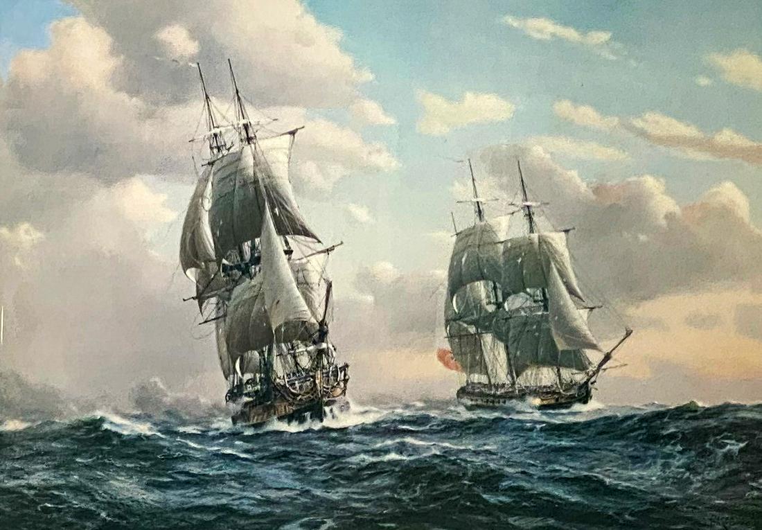 Derek Gardner (1914-2007) SIGNED Nautical Seascape (1 of 7)