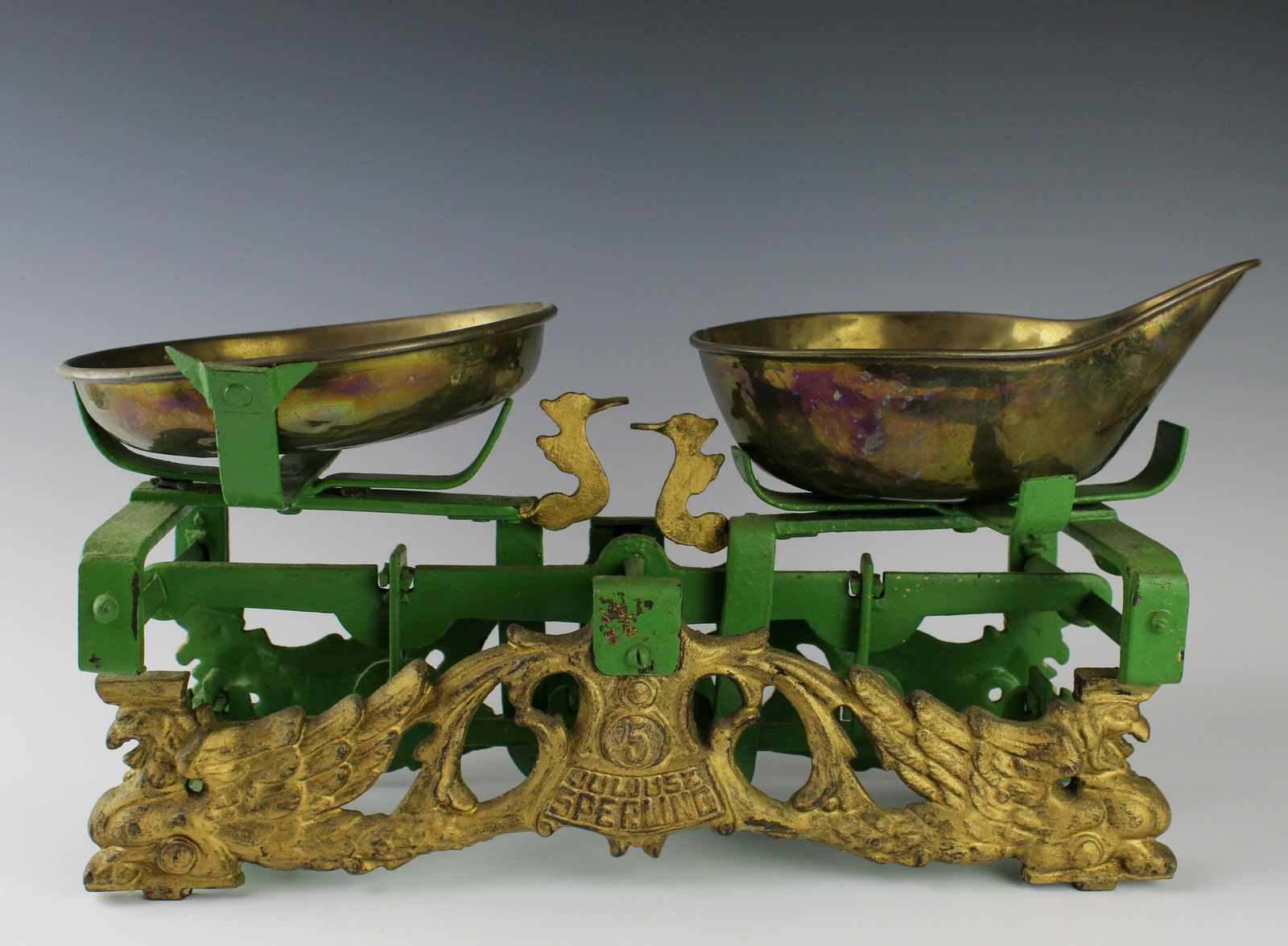 Juliusz Sperling Antique Cast Iron Balance Scale (1 of 6)