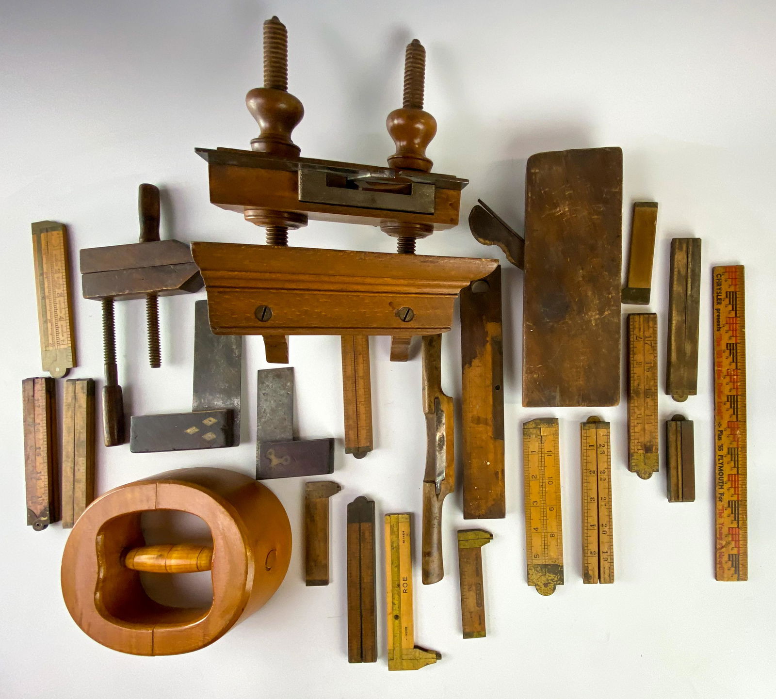 Carpenter Working Wood Plane Tools & More 23PC LOT (1 of 4)