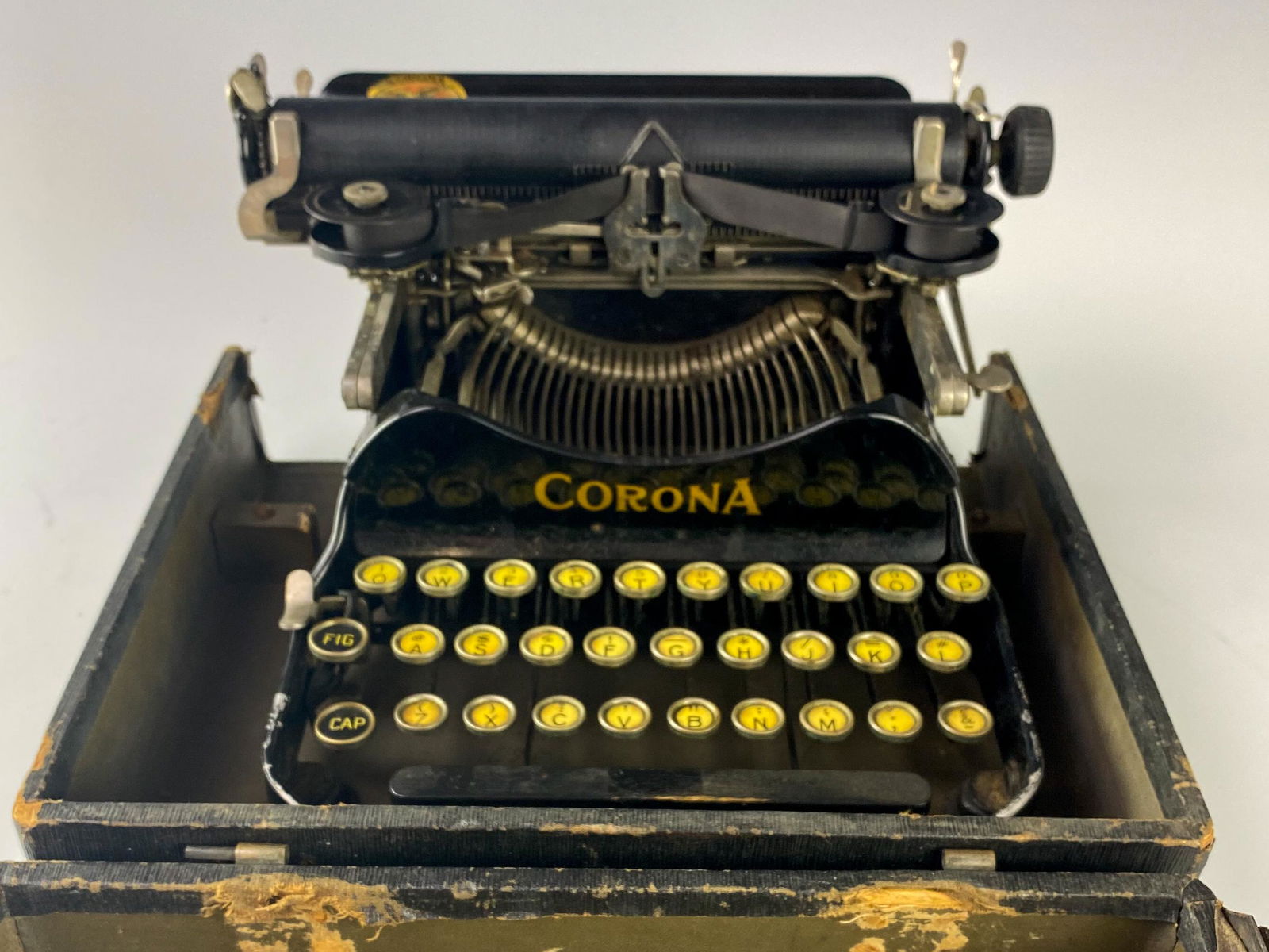 Corona Art Deco Antique Manual Typewriter and Case (1 of 5)
