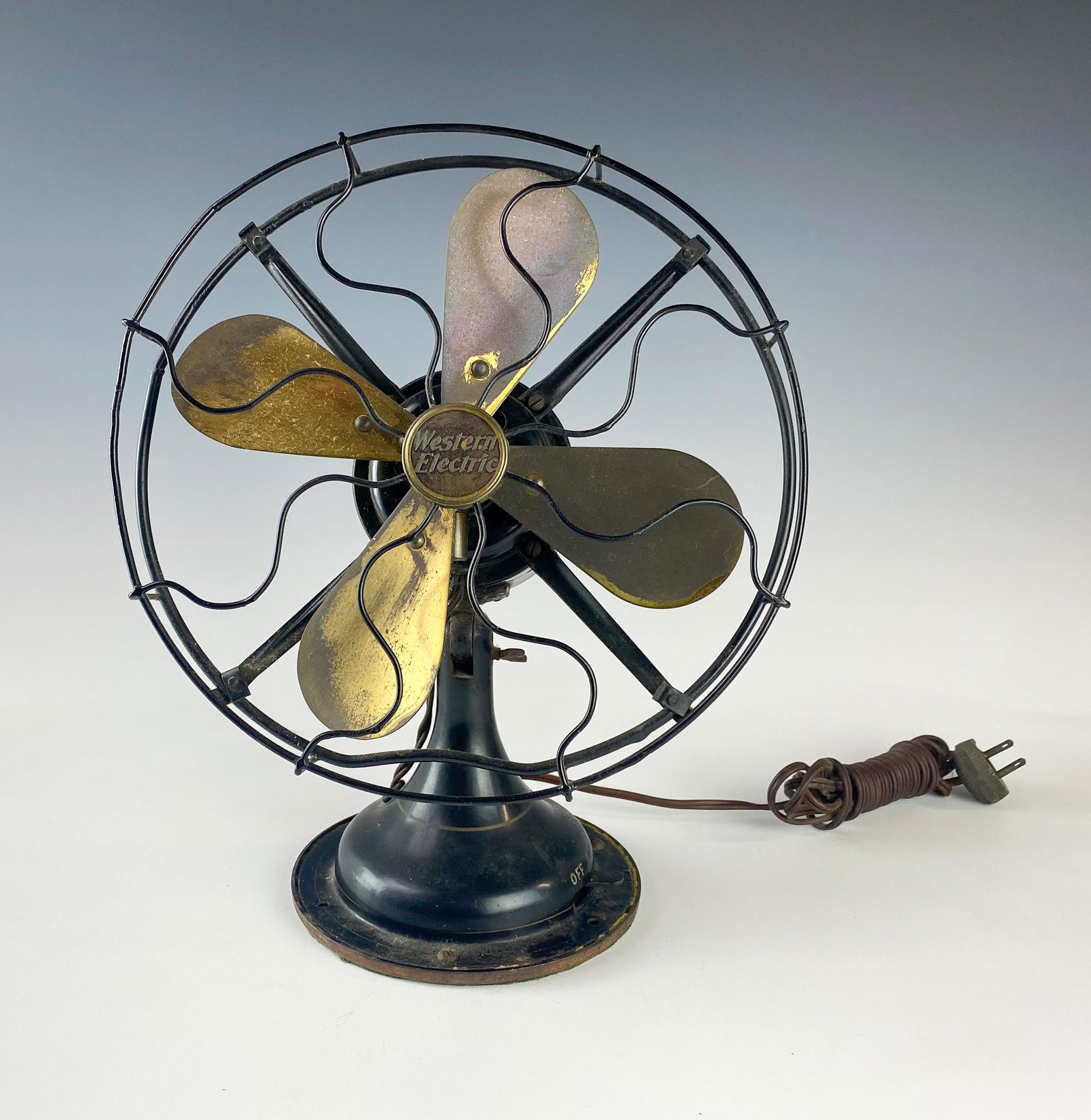 Western Electric Universal Ac Dc Table Motor Fan