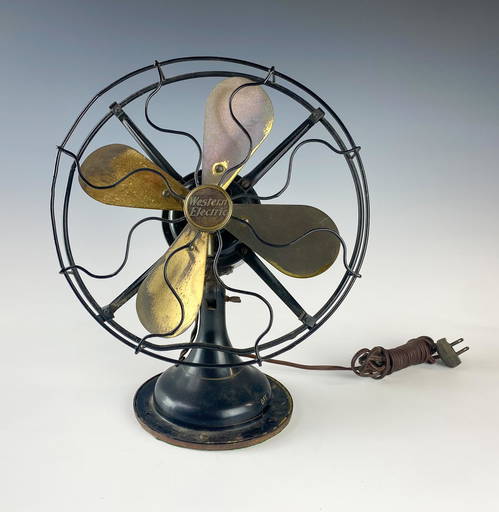 Western Electric Universal Ac Dc Table Motor Fan