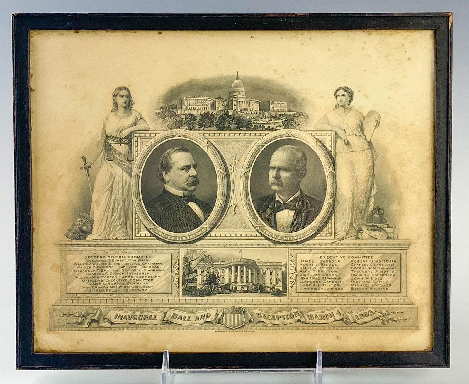 Grover Cleveland 1893 Inaugural Ball & Reception (1 of 6)