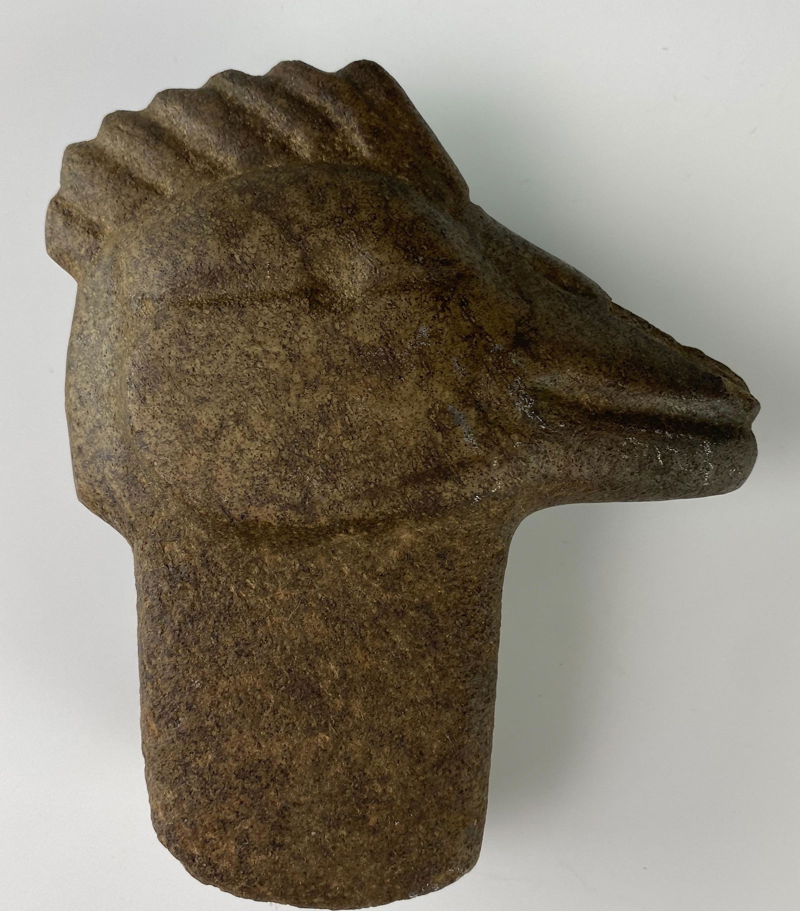 Pre Columbia Style Carved Hardstone Bird Head Tool (1 of 4)