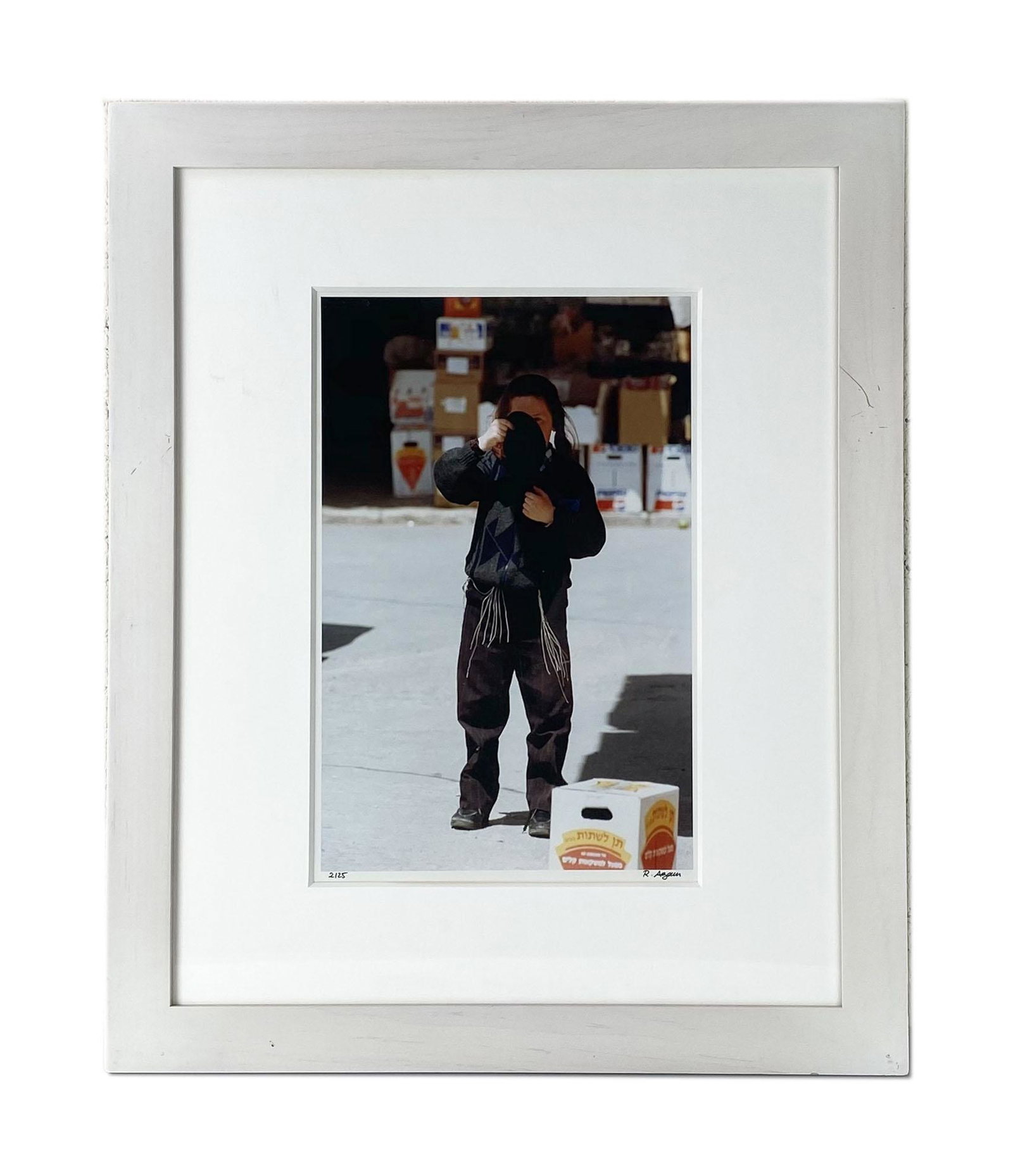 Ron Agam Jewish Judaica LE Signed Color Photograph: Artist : Ron Agam (b.1958, France ). Raised between Paris and Israel. Son of the world renowned artist Yaacov Agam. Medium : Color Photograph. Signed lower right R. Agam and numbered limited edition s