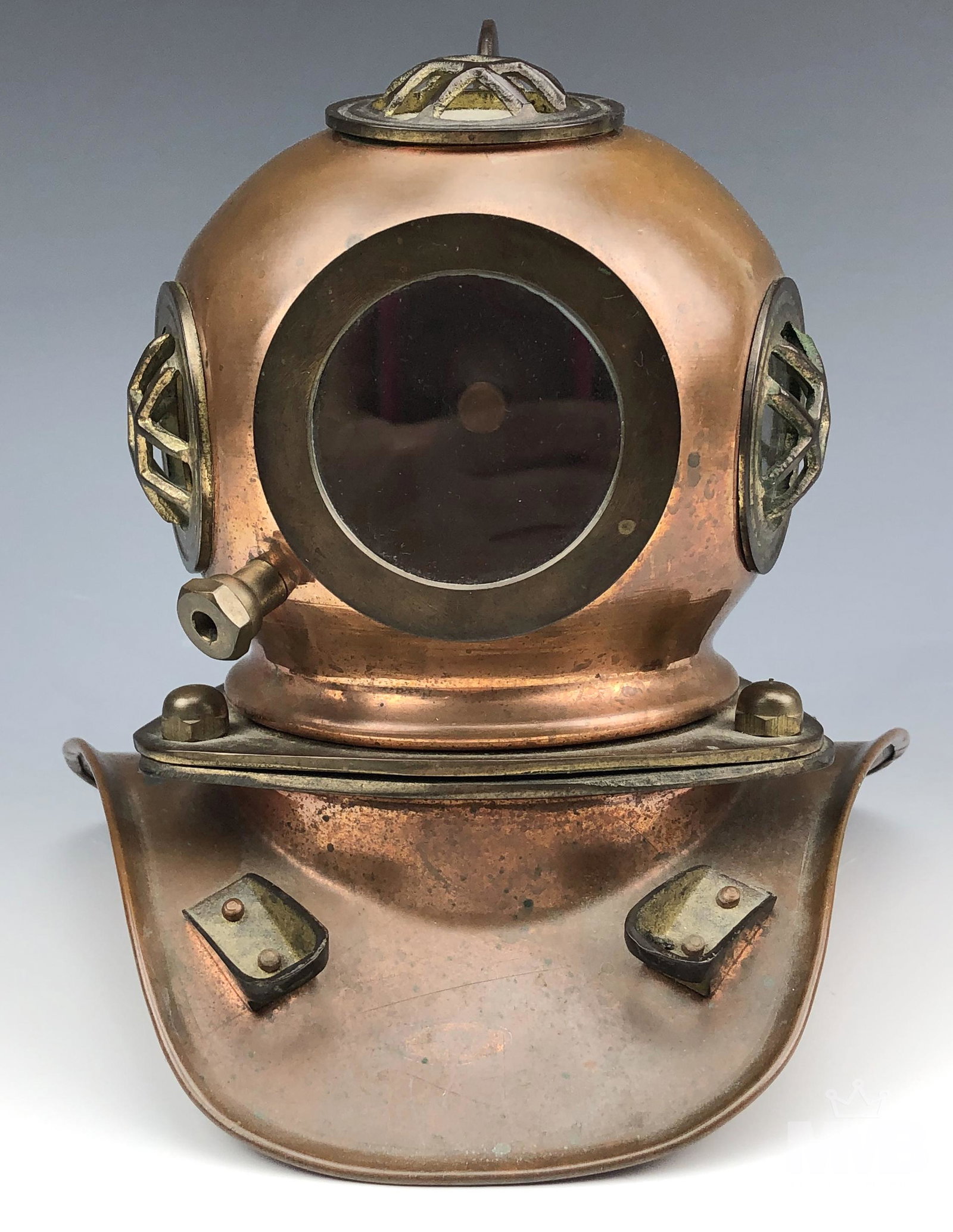 Copper and Brass Deep Sea Diving Hard Hat Helmet (1 of 6)