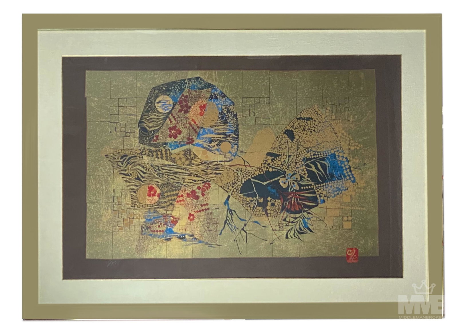 Hoi Lebadang b.1922 Modern Abstract LE Lithograph (1 of 5)