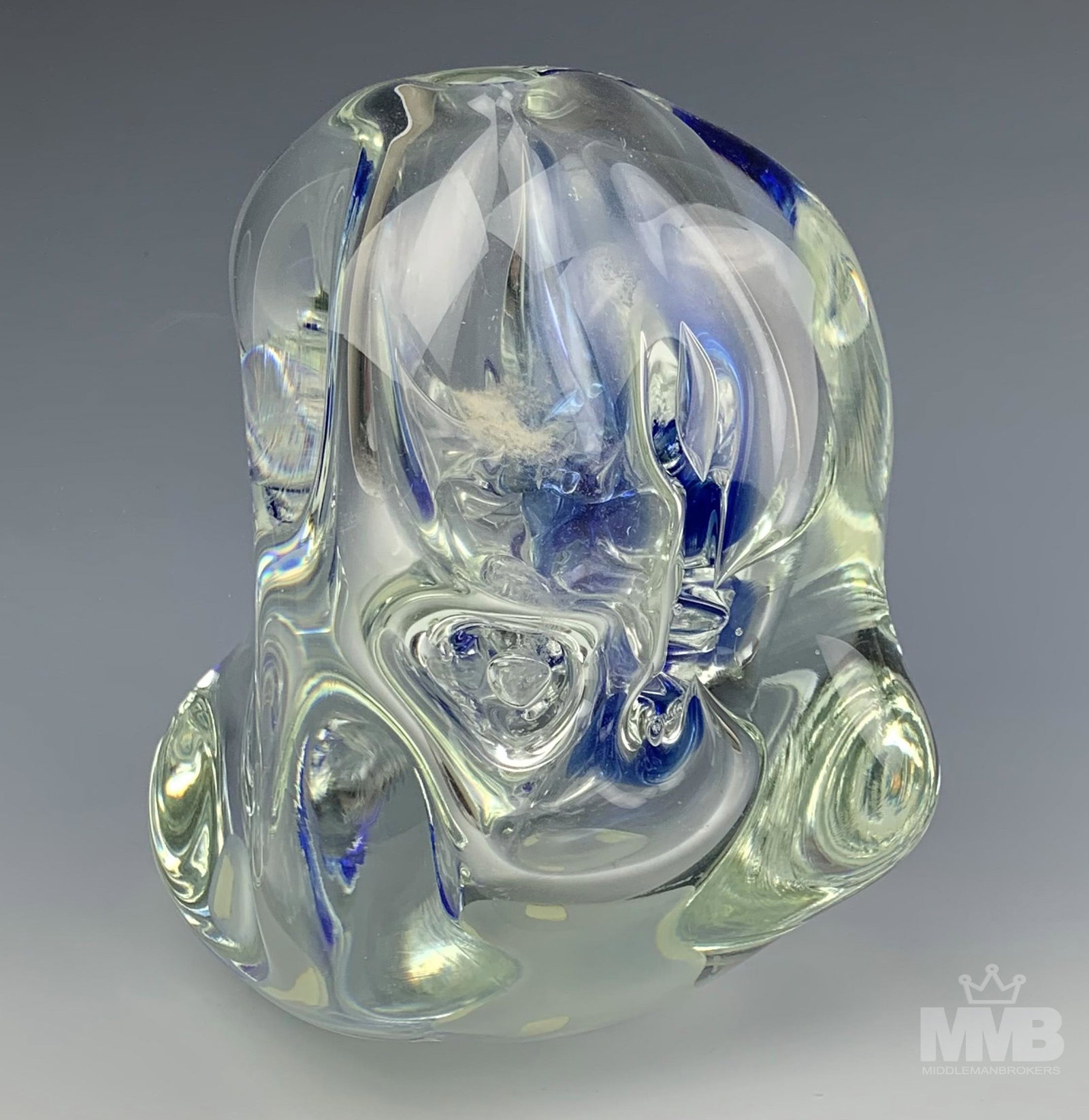 William Worcester Modernist Cased Art Glass Vase (1 of 5)