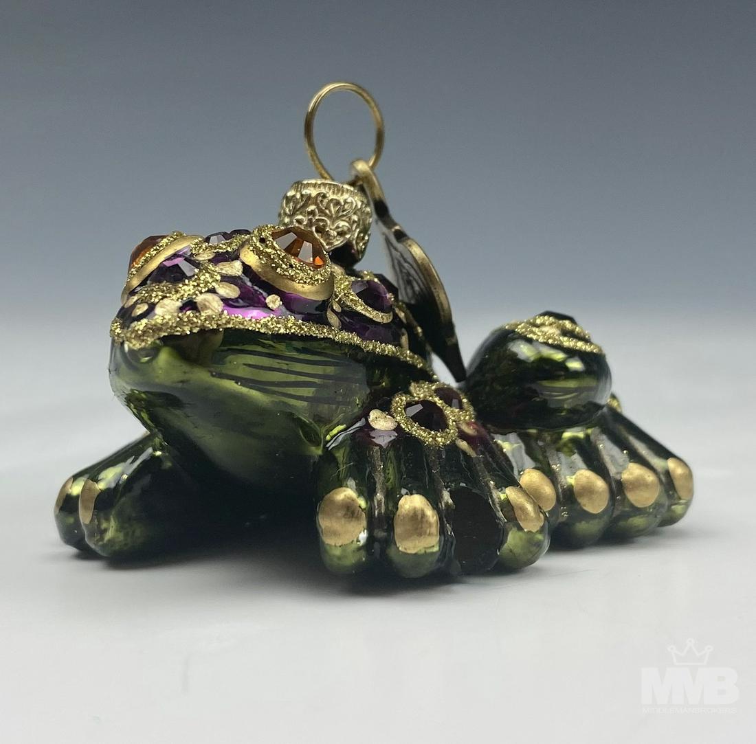 Jay Strongwater 2" Swarovski Crystal Frog Ornament (1 of 6)