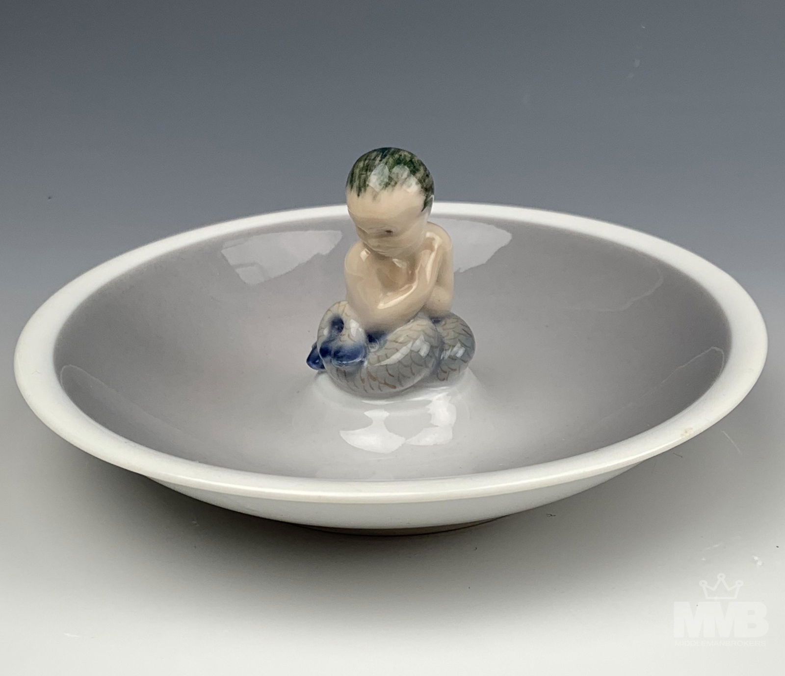 Royal Copenhagen Mermaid Dish #3231 Candy Nut Bowl (1 of 5)