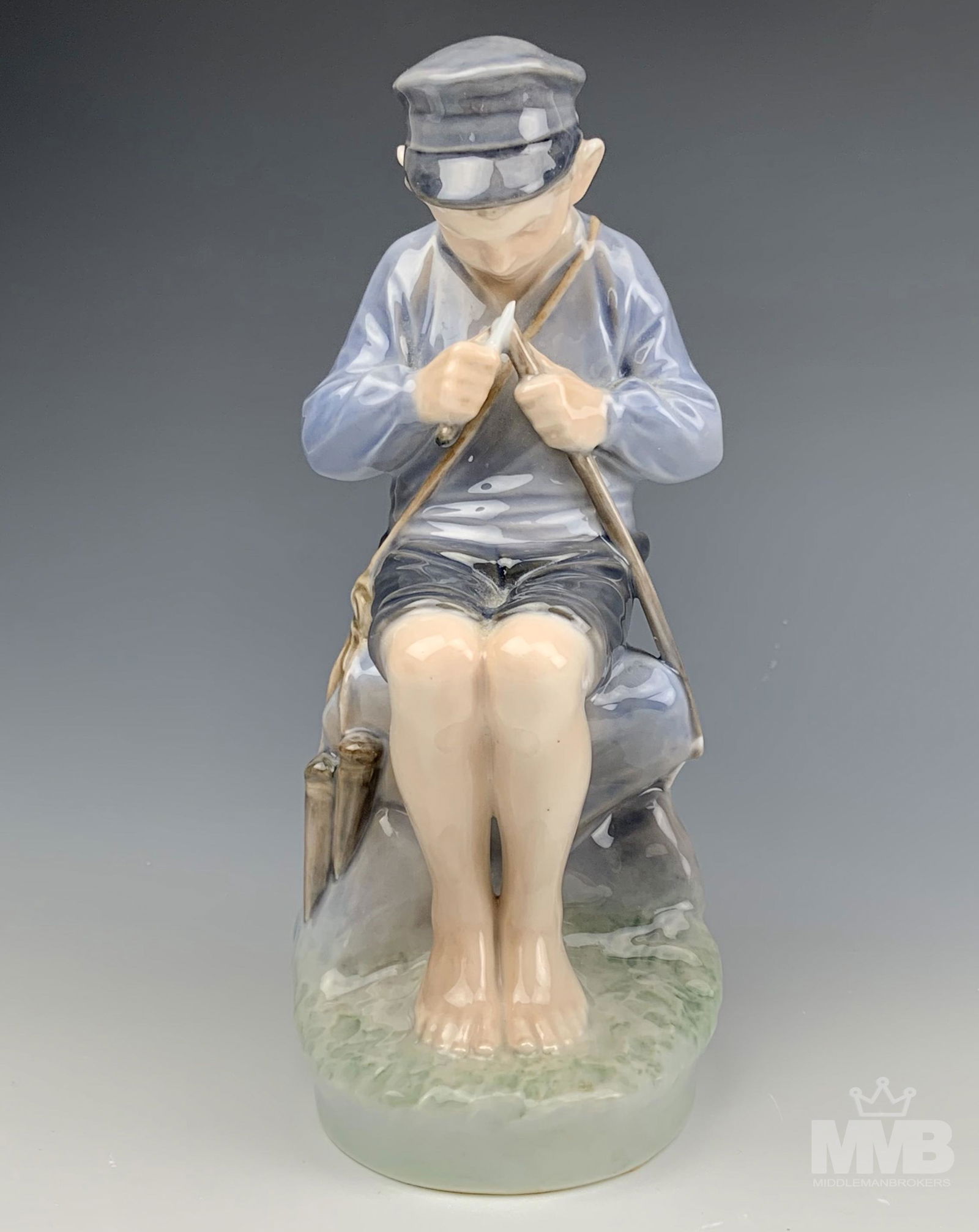 Royal Copenhagen Shepherd Boy Porcelain Figurine (1 of 7)