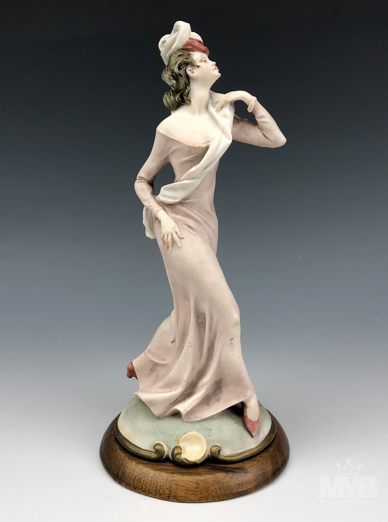 Bruno Merli Signed Capodimonte Porcelain Figurine (1 of 4)