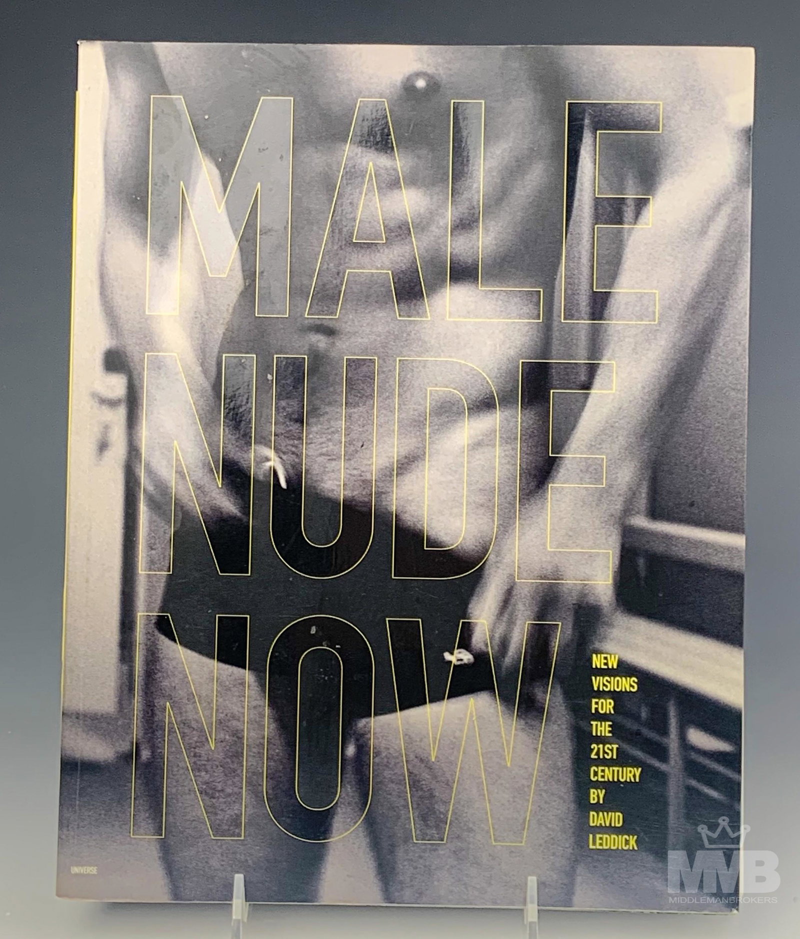 Male Nude Now 2001 Erotica Photography Book SIGNED: "Male Nude Now: New Visions for the 21st Century," soft cover coffee table book of nude erotic photos. By David Leddick. Published November 3, 2001. 224 pages. Features over 240 artistic and provocati