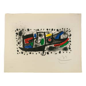 Joan Miro (Spanish,1893-1983) Catalonia Lithograph