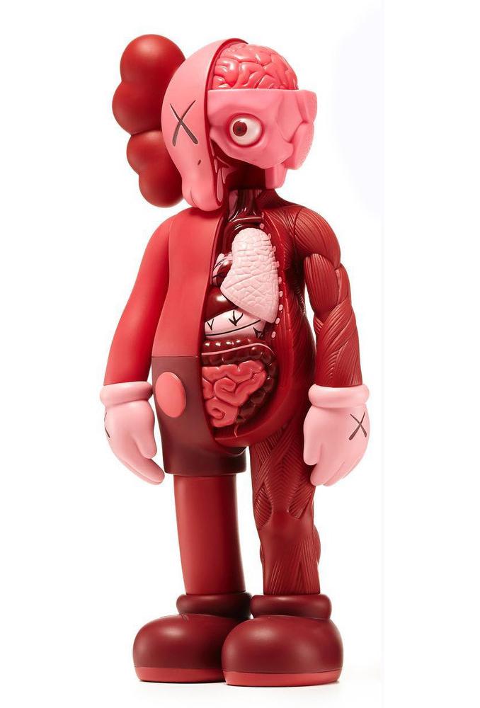 KAWS Companion Medicom Flayed Clown Toy Figure (1 of 7)
