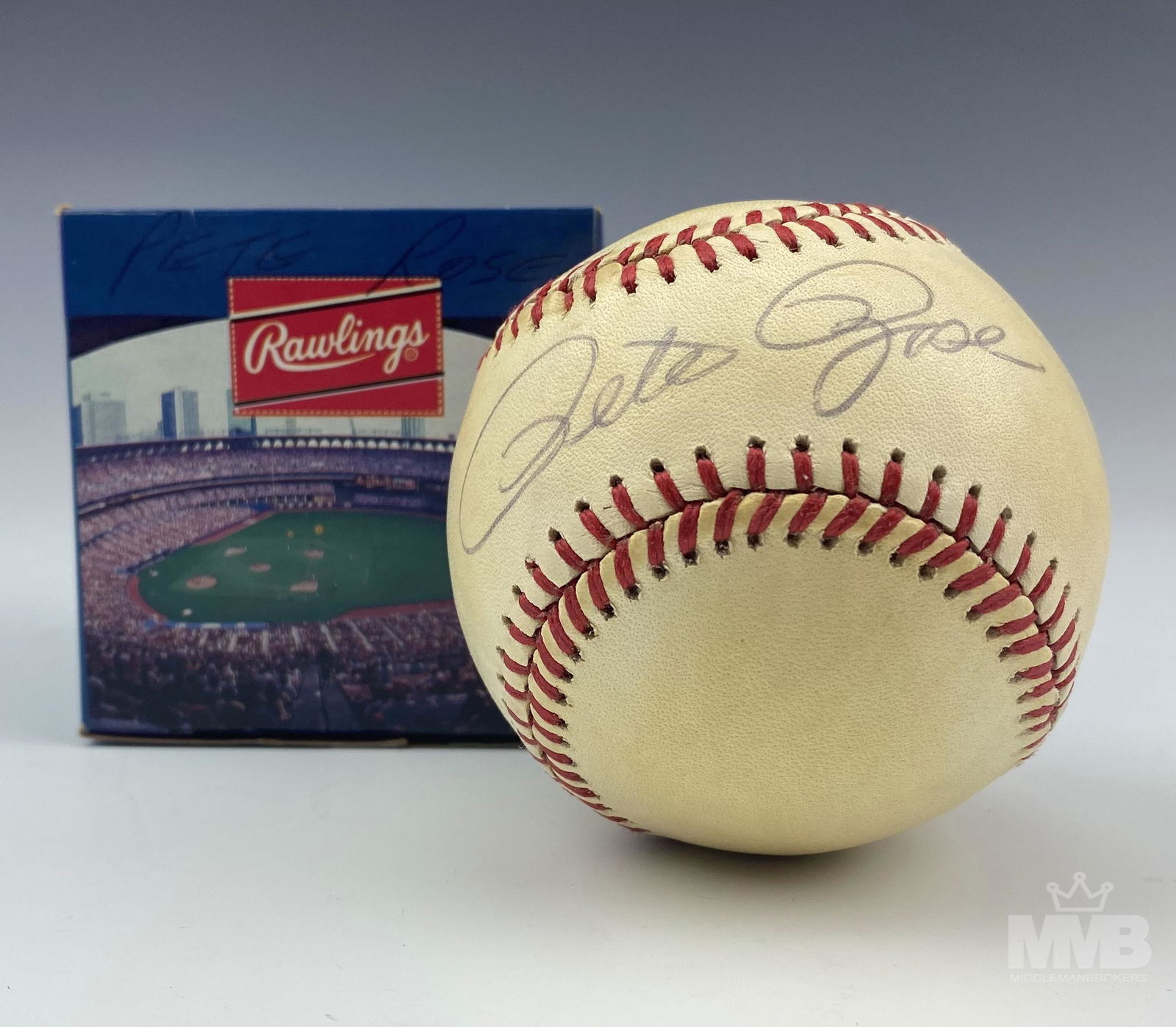 Pete Rose Autographed Rawlings Baseball SIGNED (1 of 5)