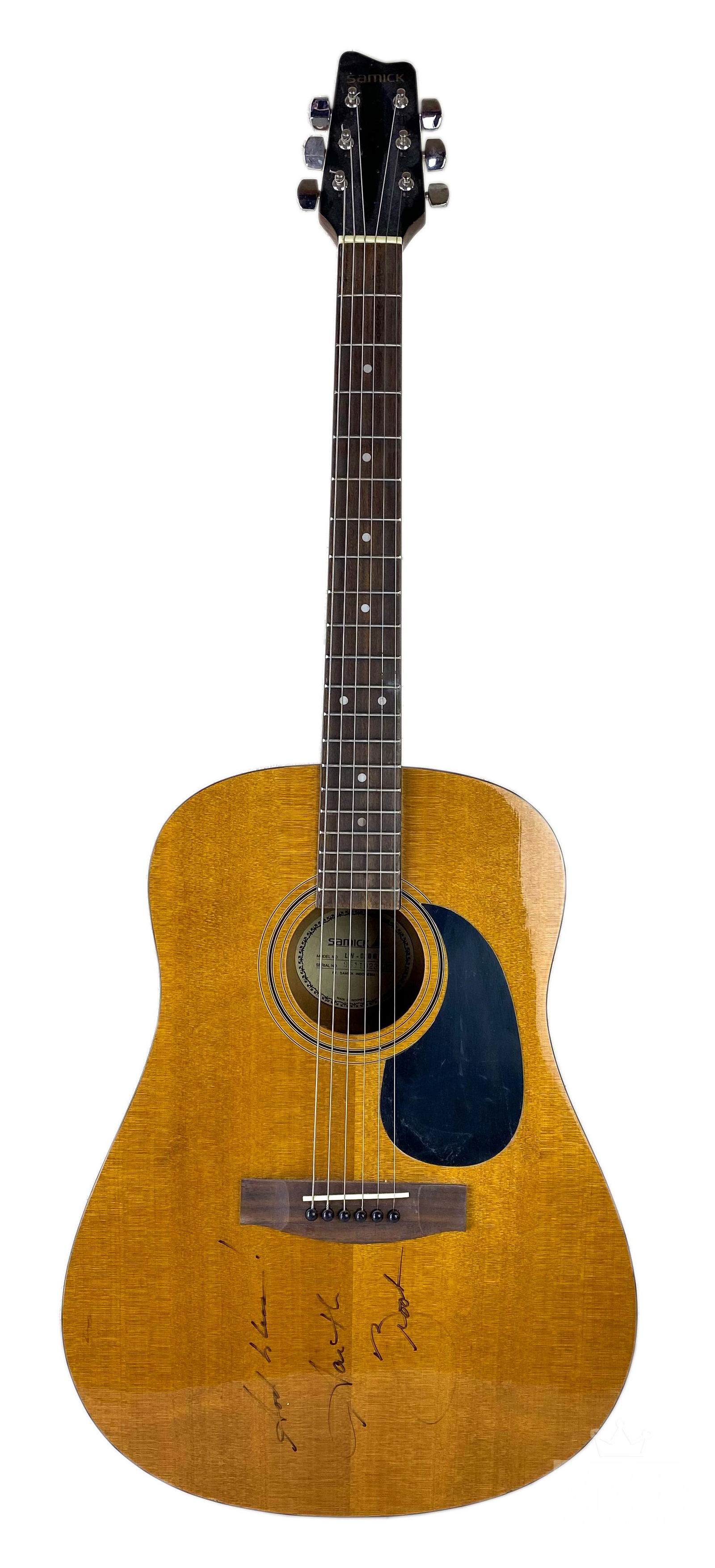 Garth Brooks Autographed Samick Acoustic Guitar (1 of 9)