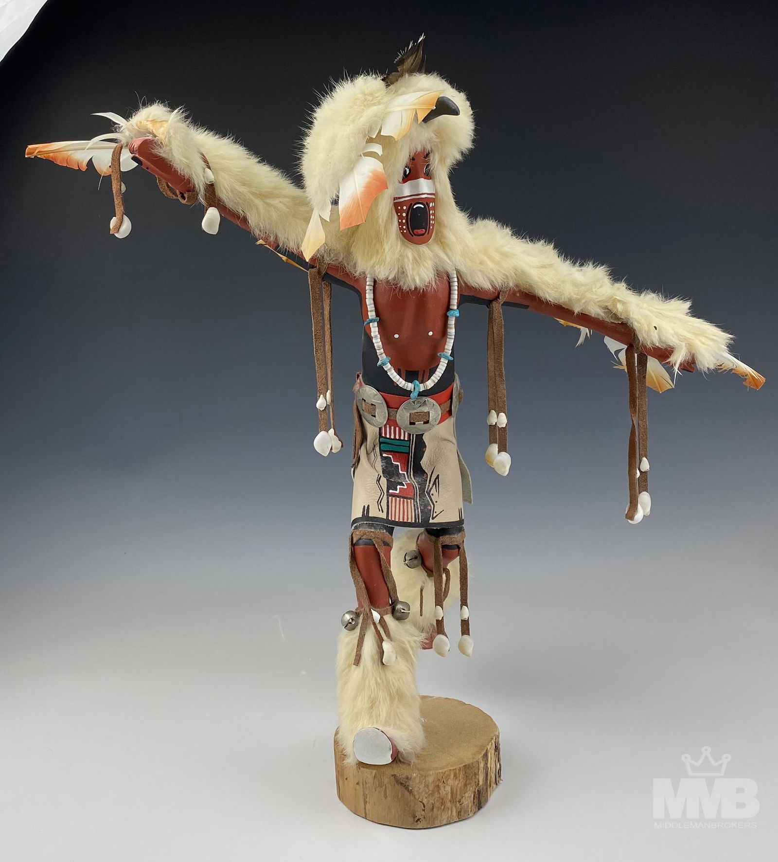 Kachina Doll Eagle Dancer Wood Figure Sculpture (1 of 5)