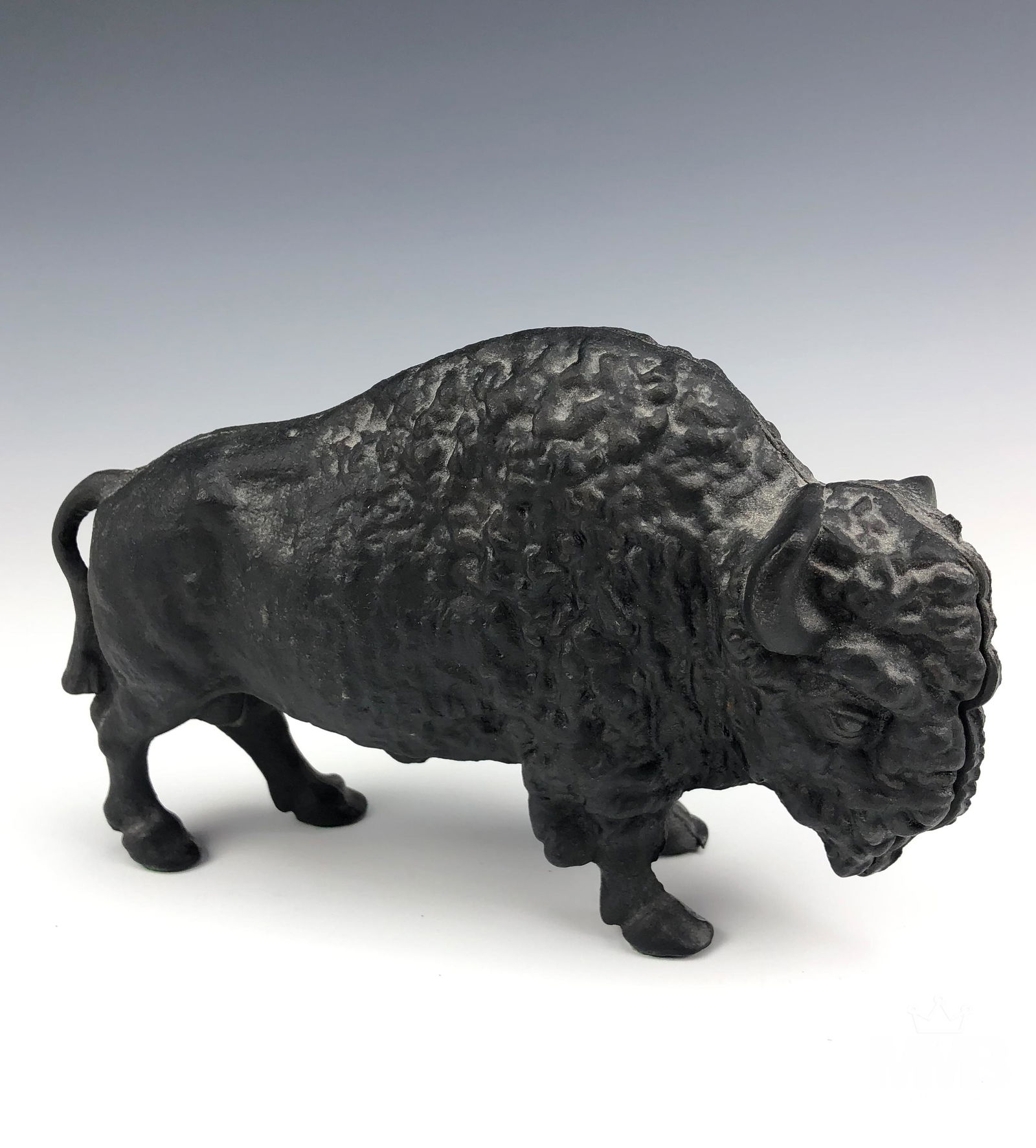 Cast Iron Bison Buffalo Still Penny Coin Bank (1 of 5)