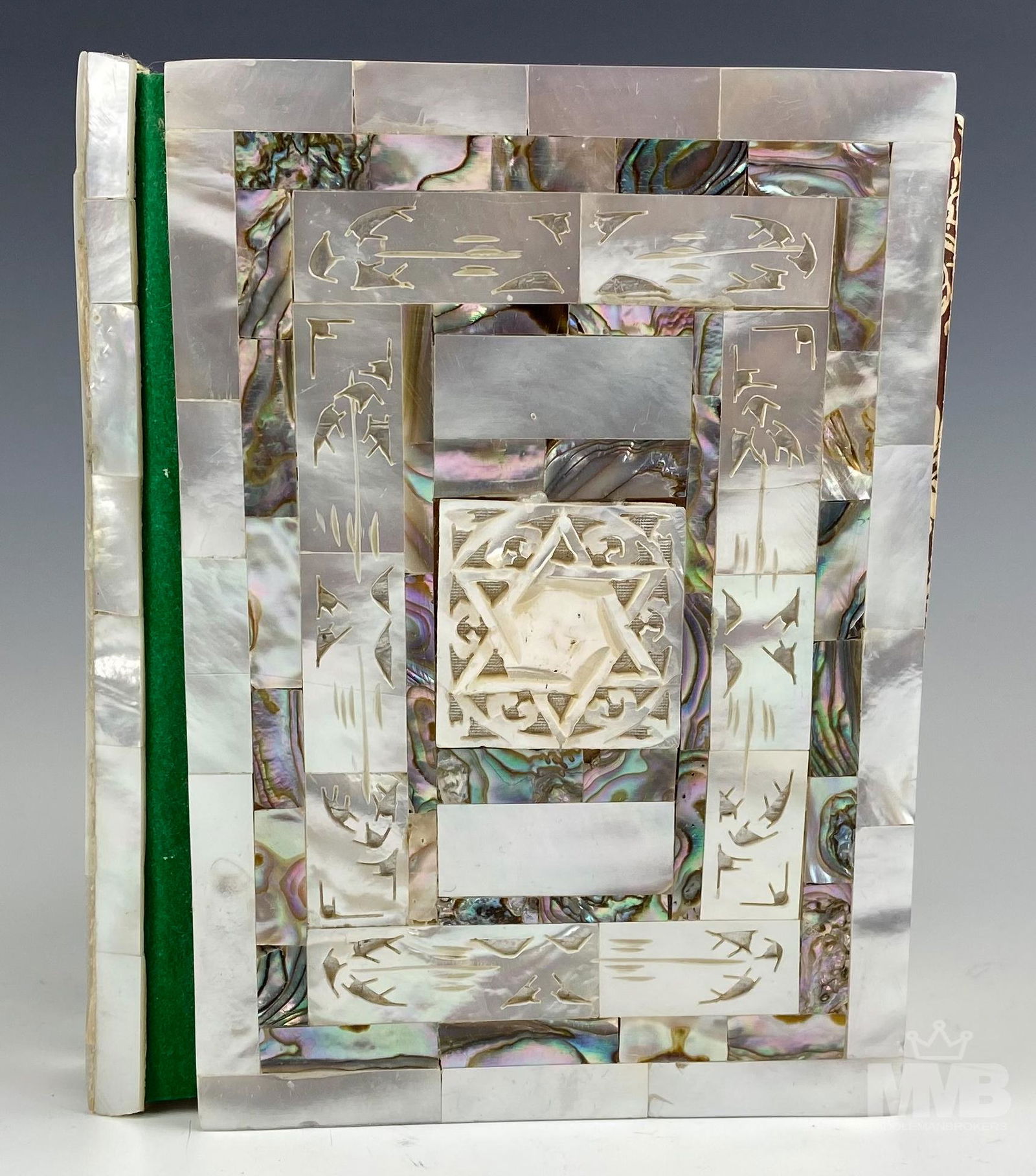 Mother of Pearl Siddur Avodat Judaica Holy Book (1 of 9)