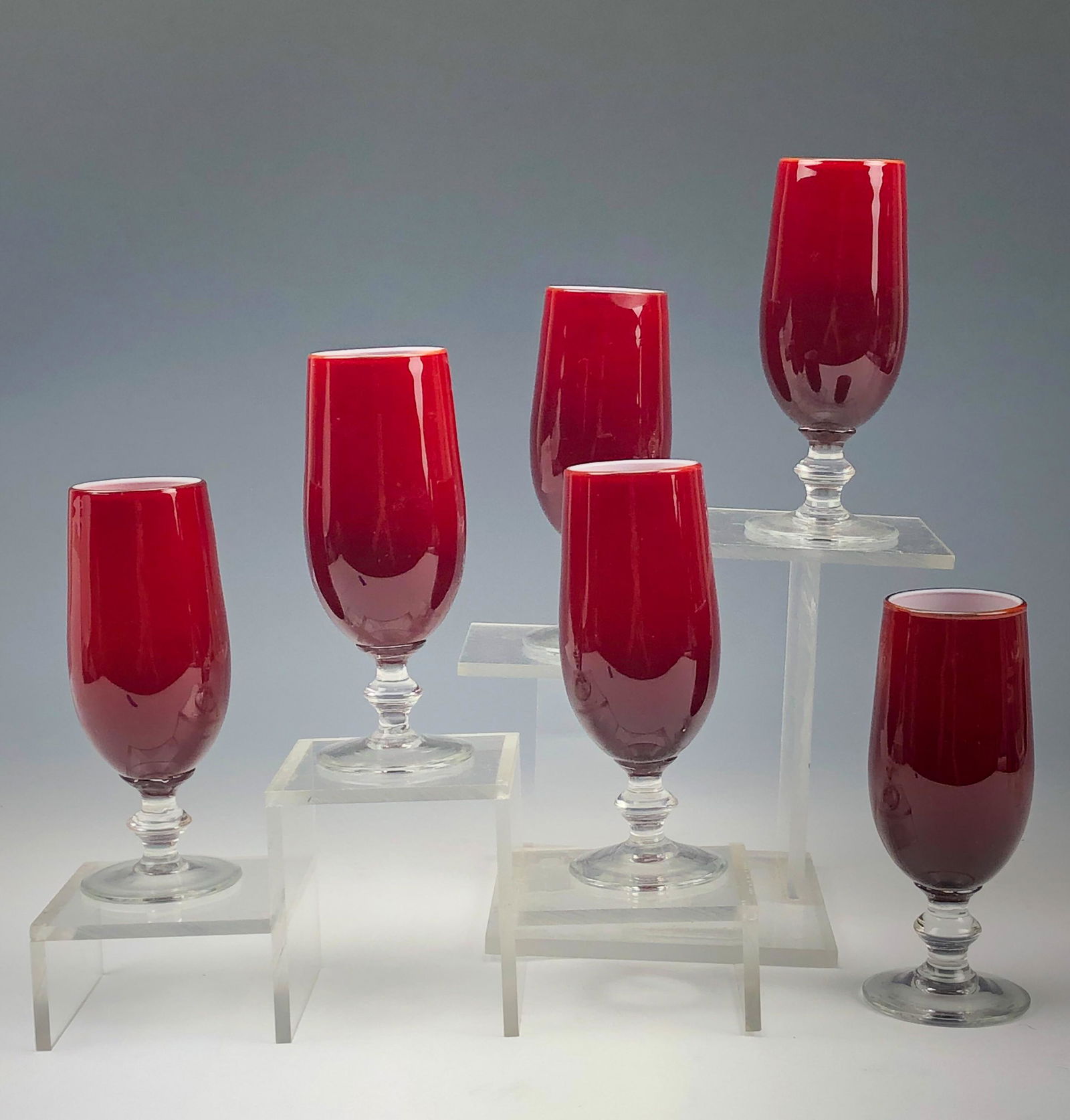 6 Carlo Moretti Mid Century Bar Barware Cordials (1 of 4)