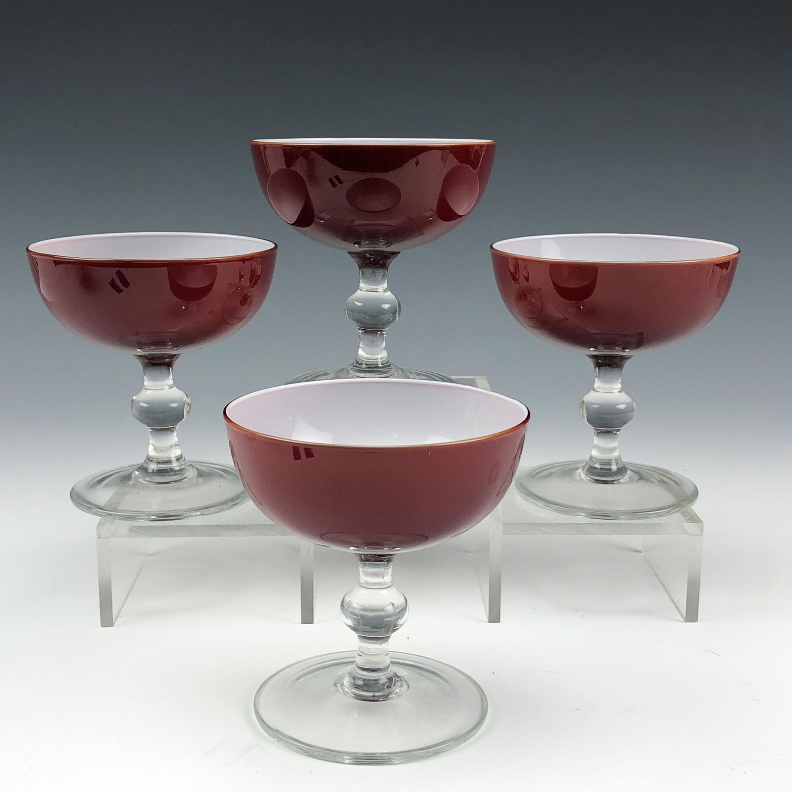 Set 4 Carlo Moretti Mid Century Champagne Sherbets (1 of 4)
