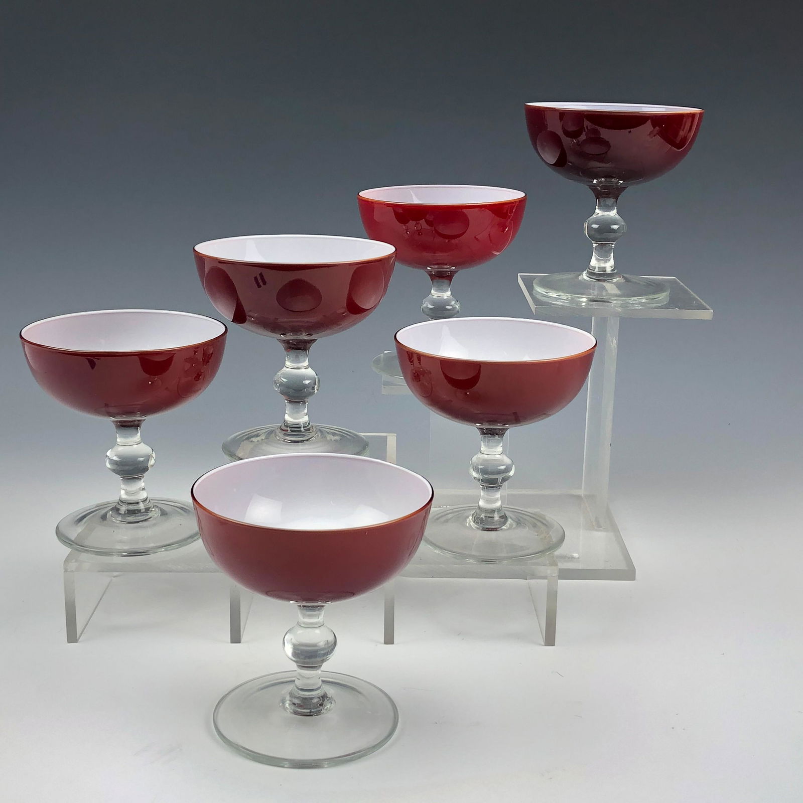 Set 6 Carlo Moretti Mid Century Champagne Sherbets (1 of 4)
