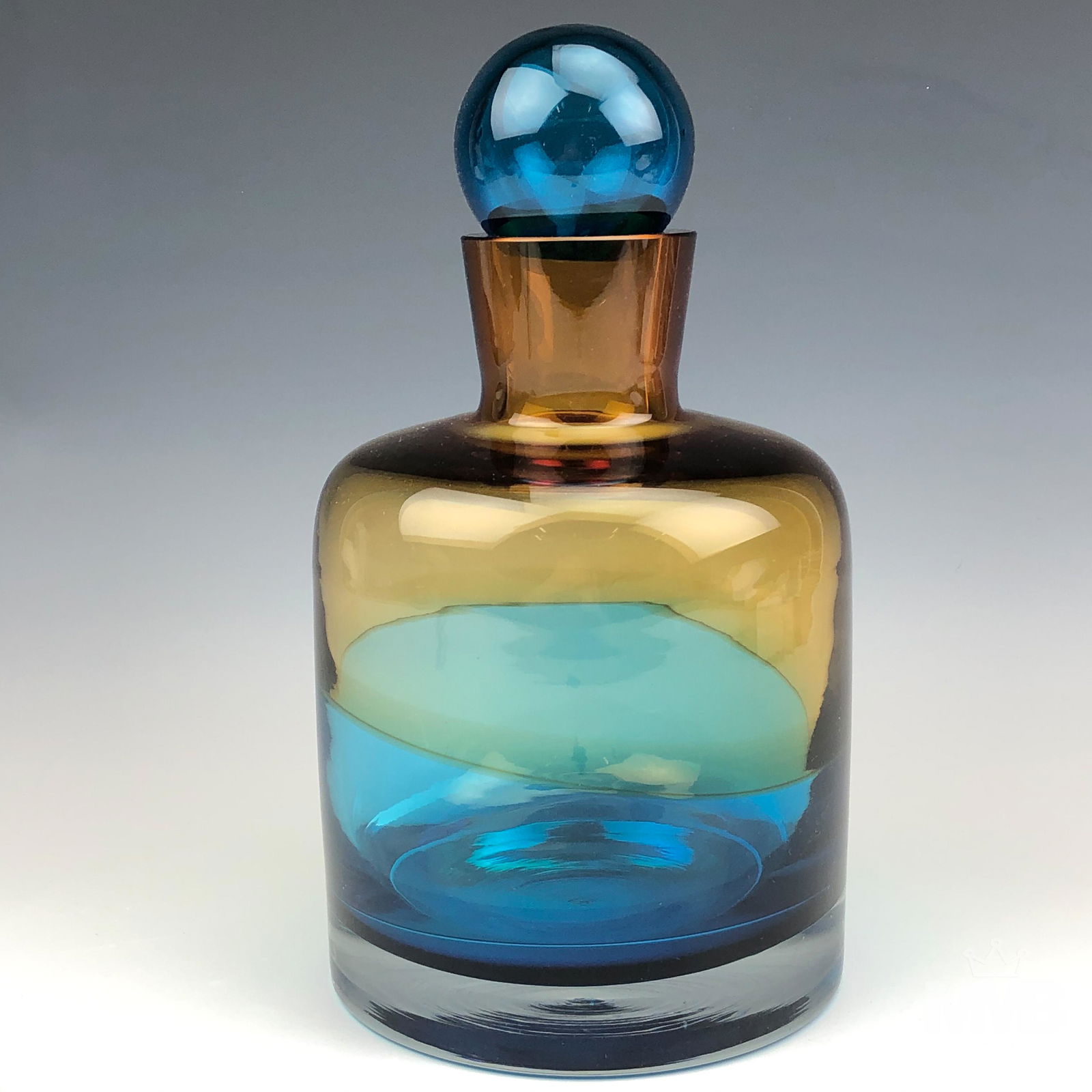 Evolution Waterford Crystal Blue & Amber Decanter (1 of 7)