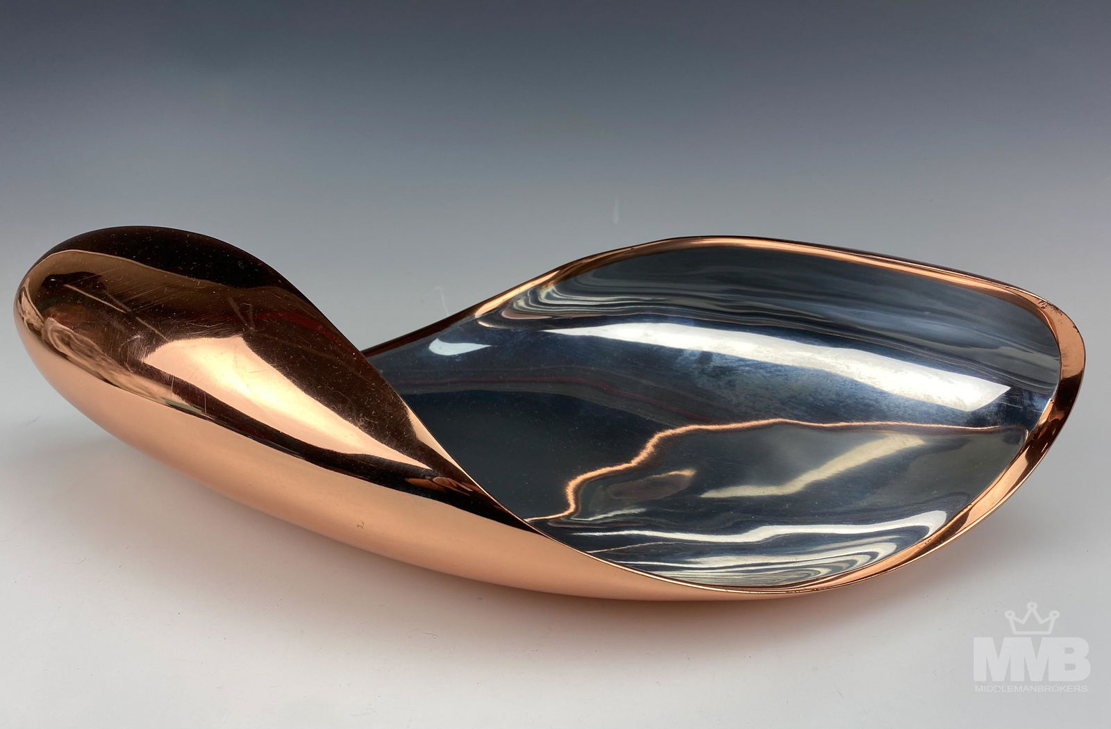 Karim Rashid Modernist Mixed Metals Tray by Nambe (1 of 6)
