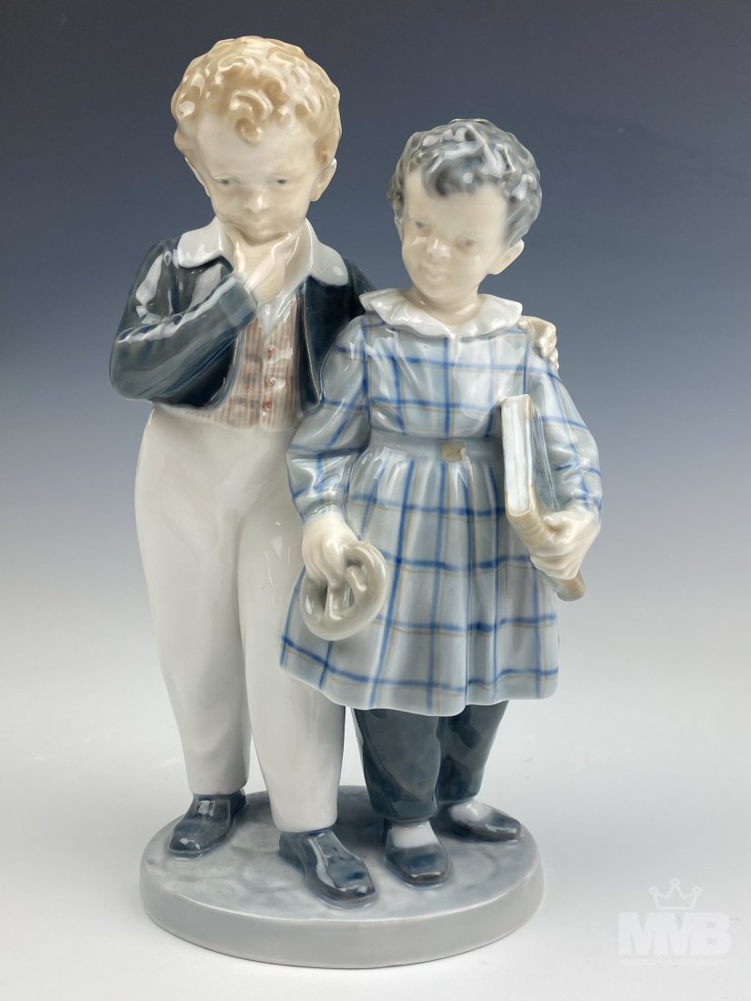 Royal Copenhagen 8" Children Porcelain Figurine (1 of 7)