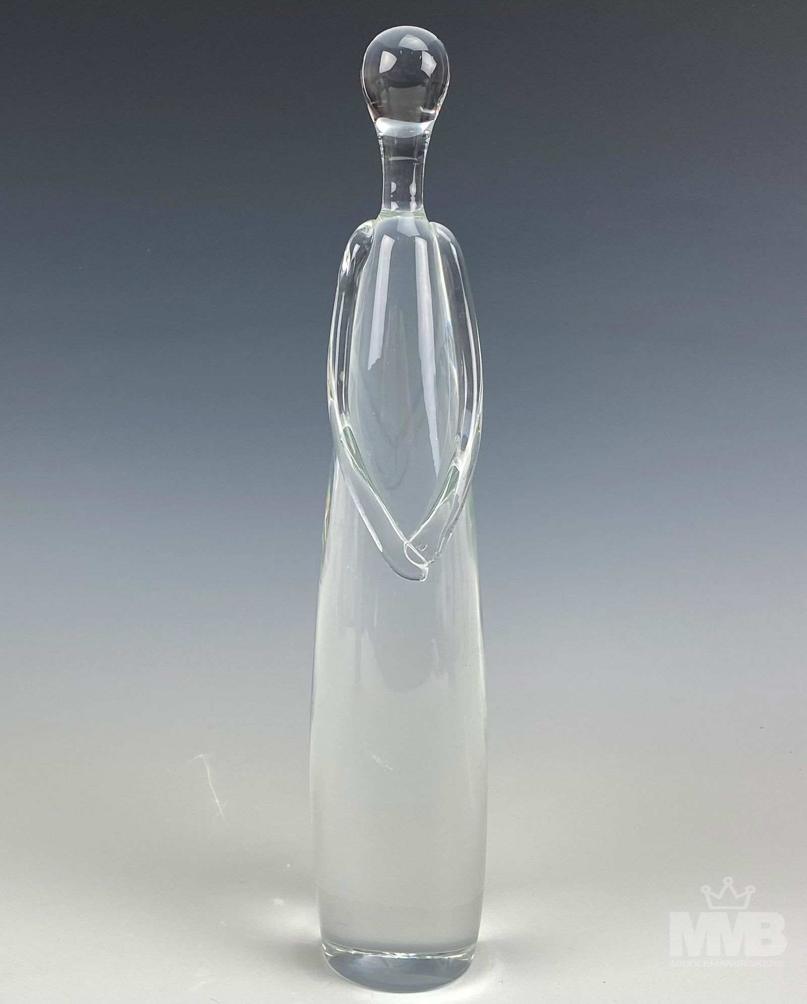 Royal Krona Folke Walving 11" Art Glass Sculpture (1 of 3)