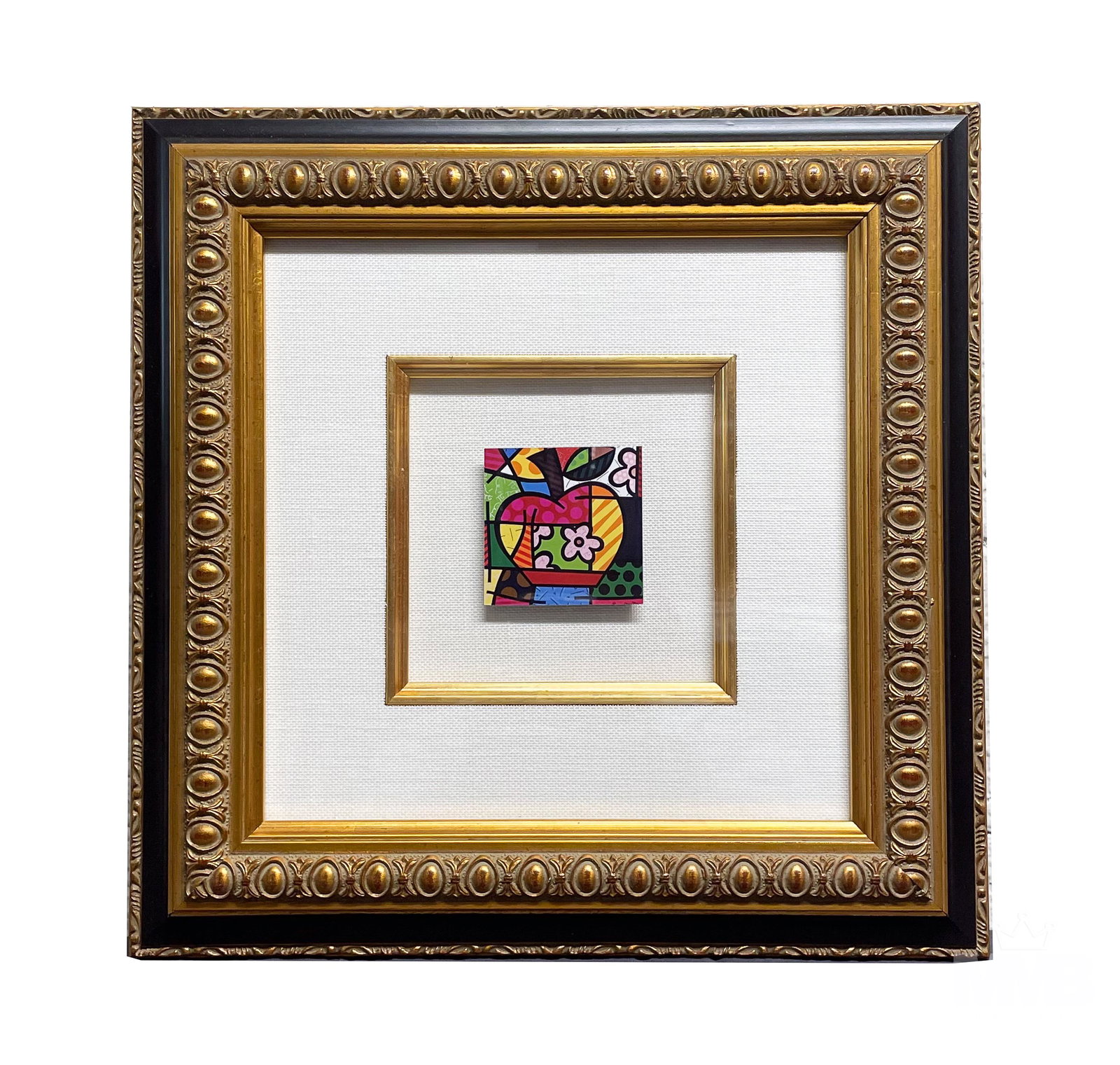 American Pop Art Apple Print after Romero Britto (1 of 4)