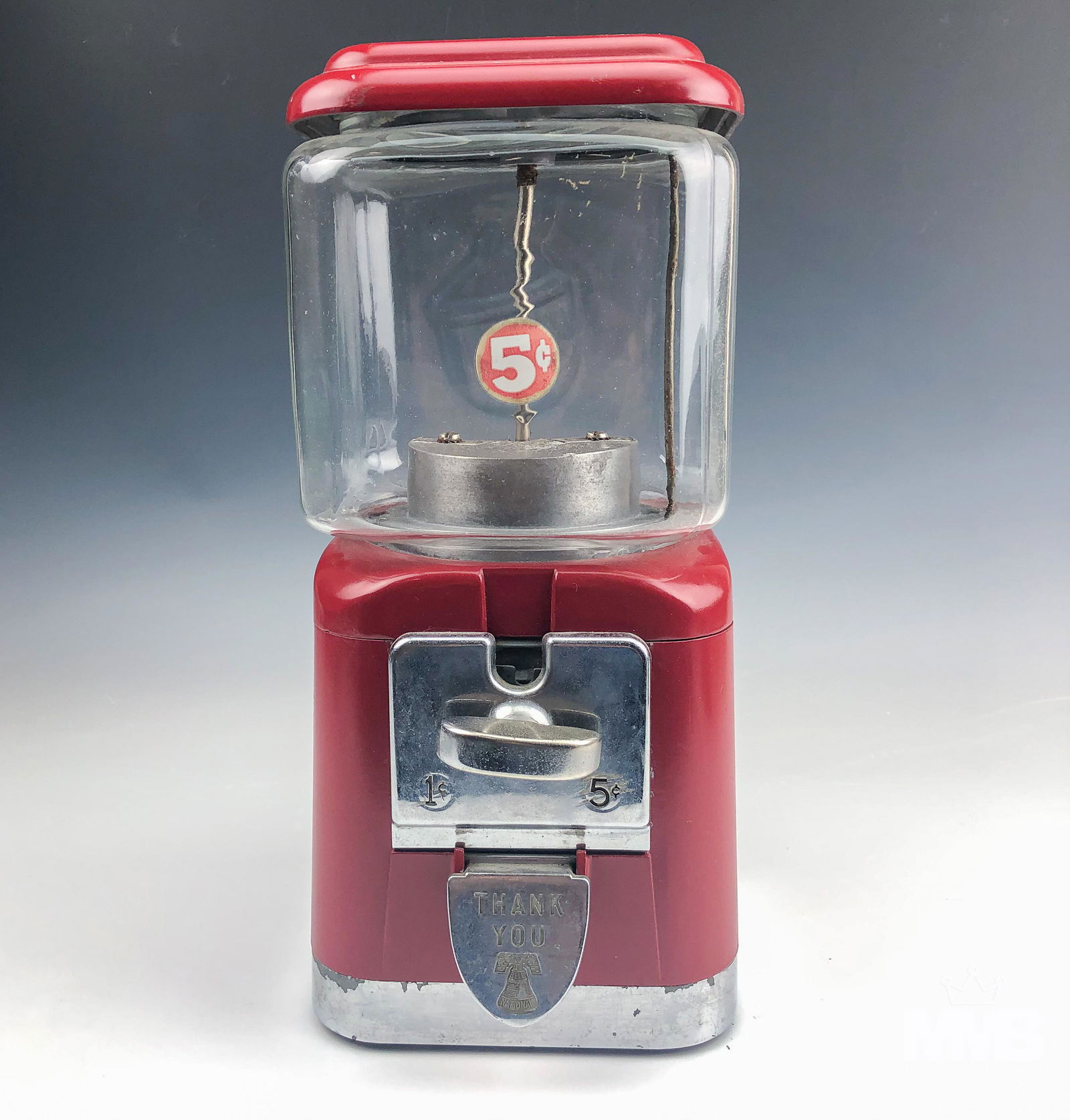 Vintage Bell National Red Gum Ball Vending Machine (1 of 7)