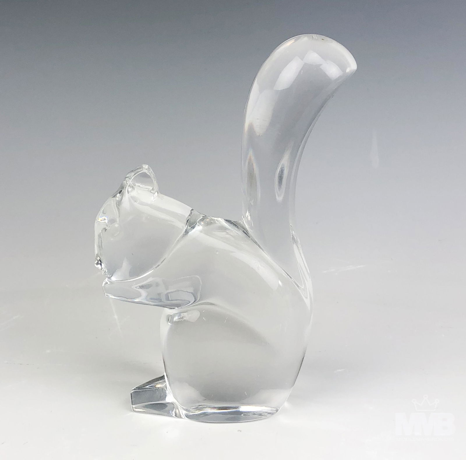 Baccarat Crystal Squirrel Paperweight Sculpture (1 of 4)