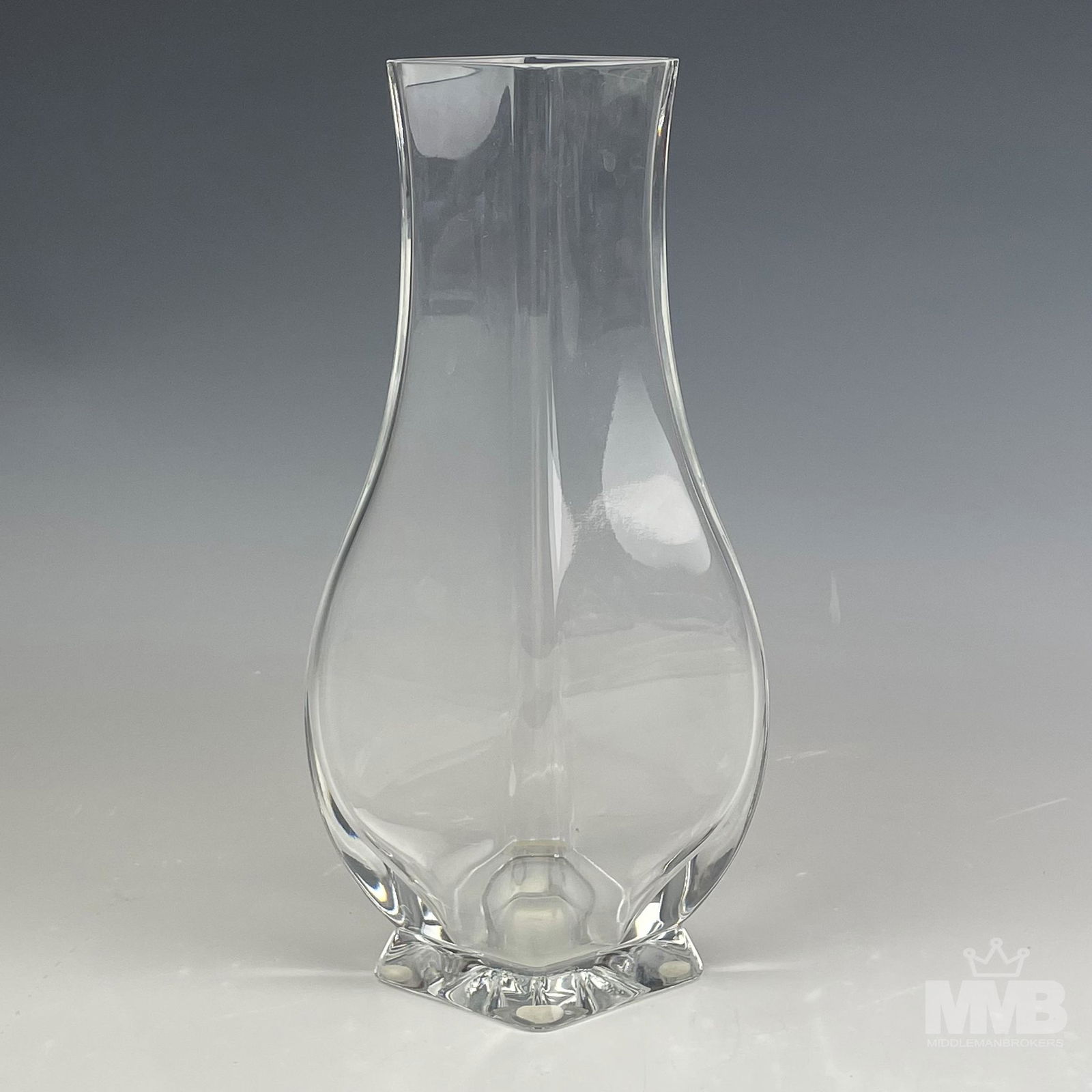 Baccarat French Crystal 10" Flower Floral Bud Vase (1 of 4)