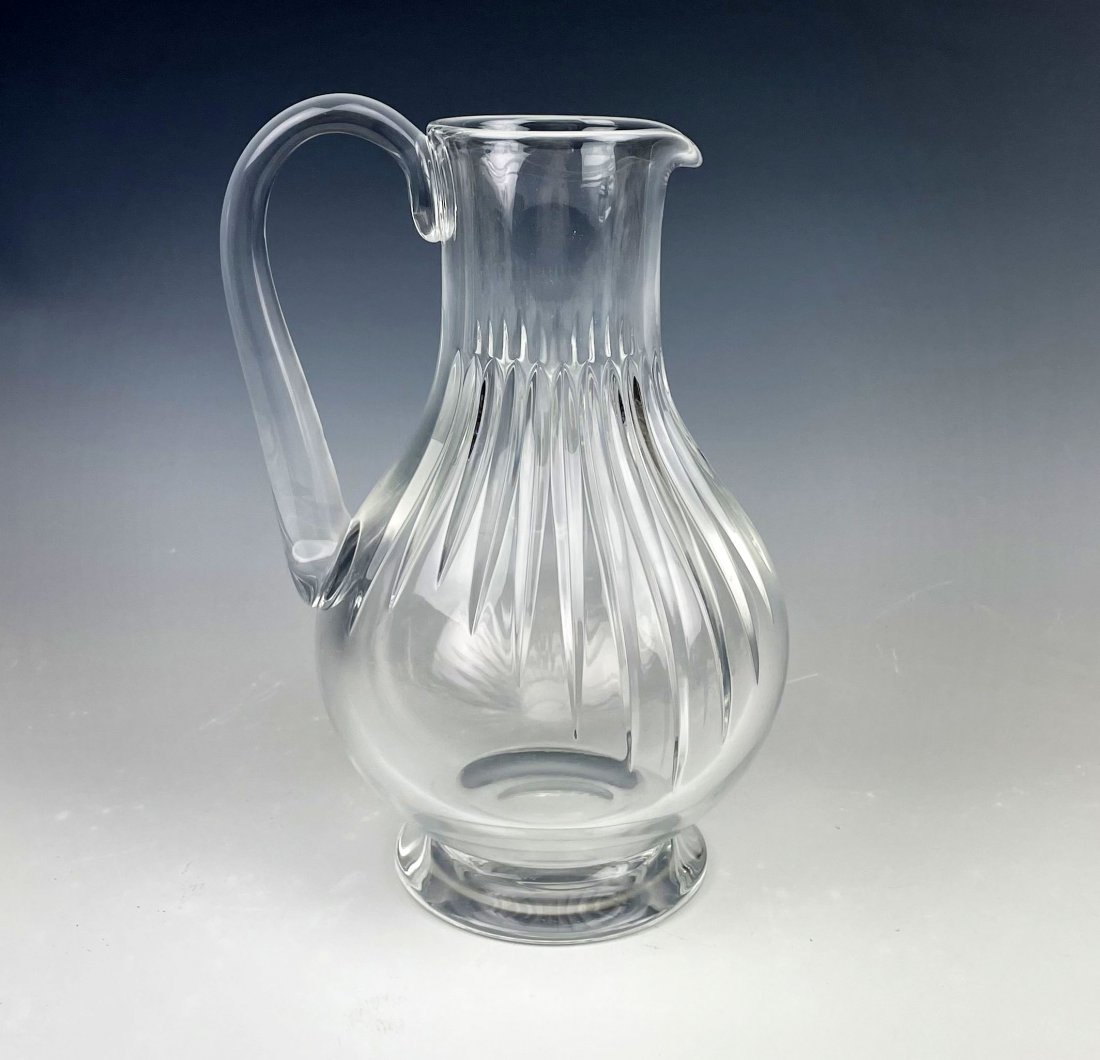 Baccarat Massena 10" French Cut Crystal Pitcher (1 of 5)