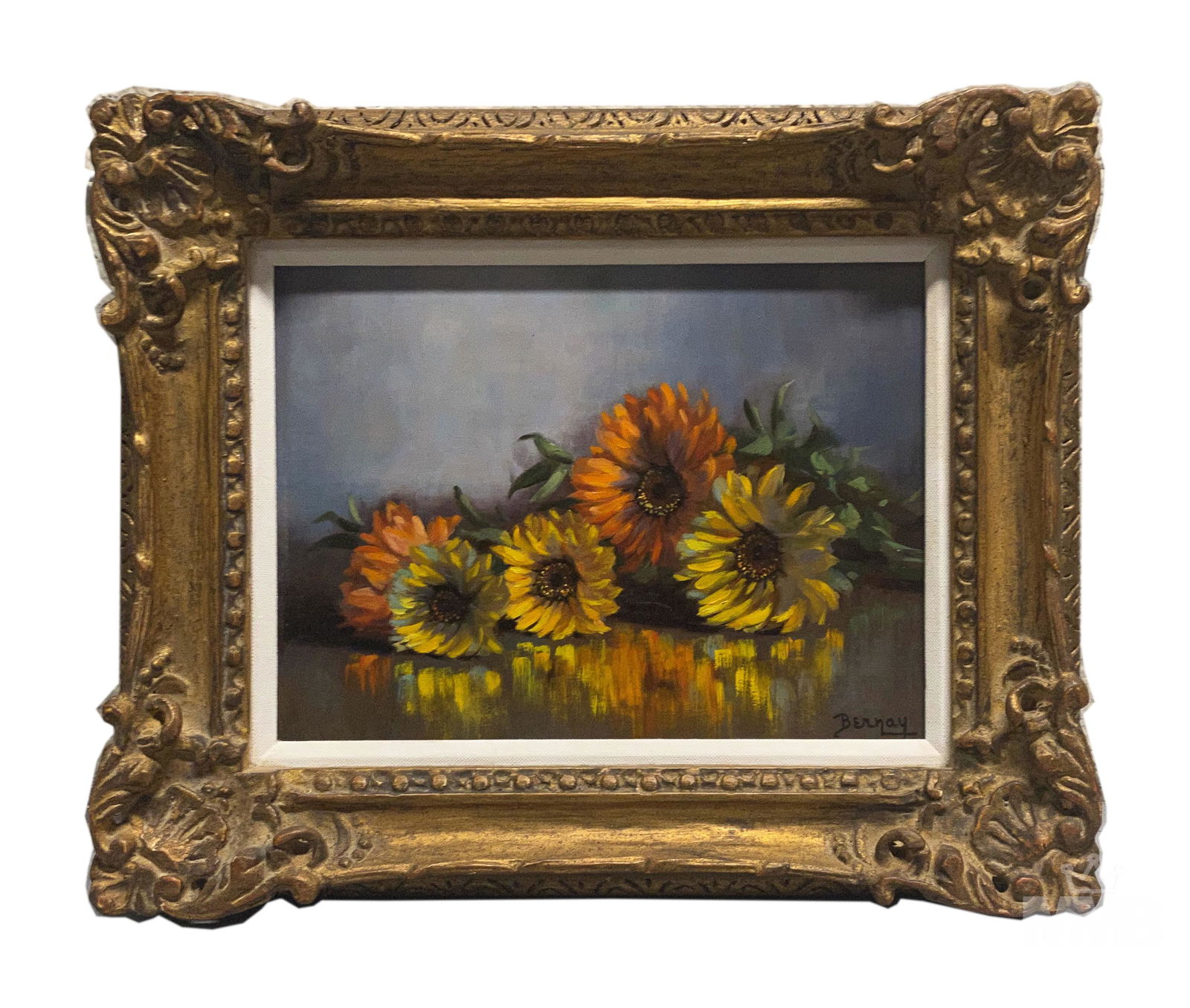 Betti Bernay 1926-2010 Floral Still Life Painting (1 of 5)