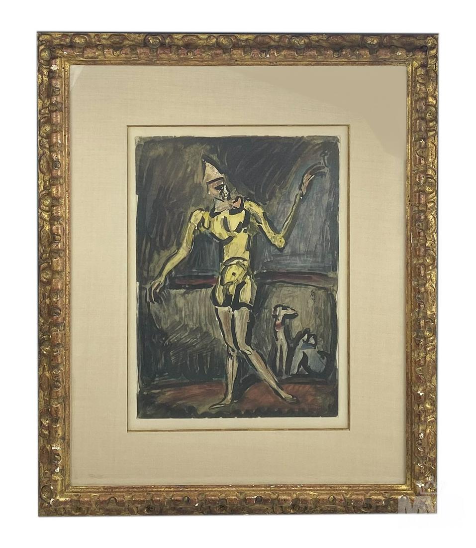 Georges Rouault (1887-1958) Clown Aquatint Etching (1 of 4)