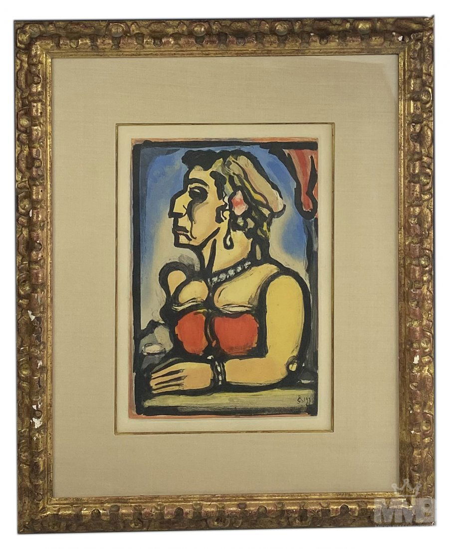 Georges Rouault (1887-1958) Woman Aquatint Etching (1 of 4)