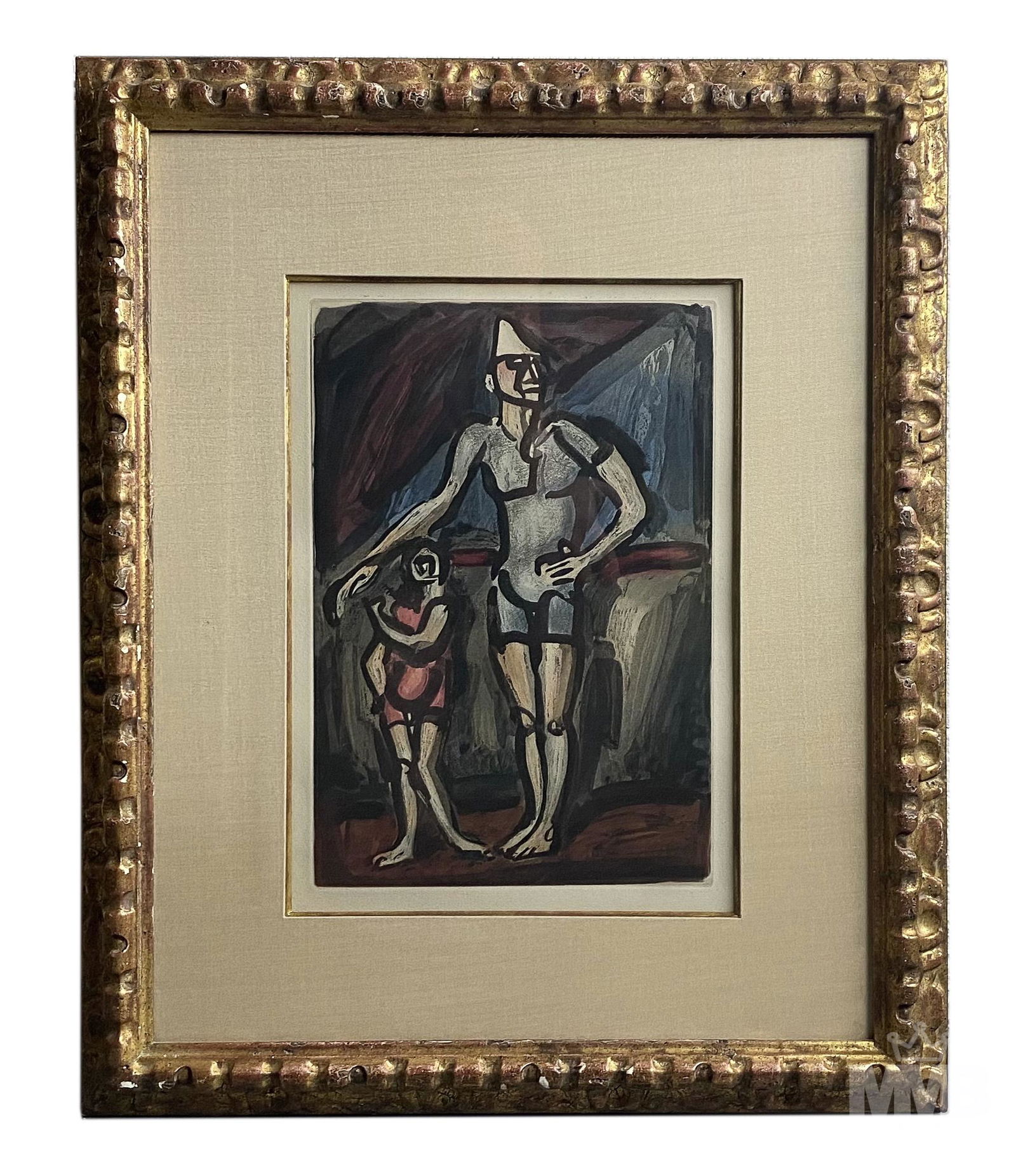Georges Rouault (1887-1958) Clown Aquatint Etching (1 of 4)